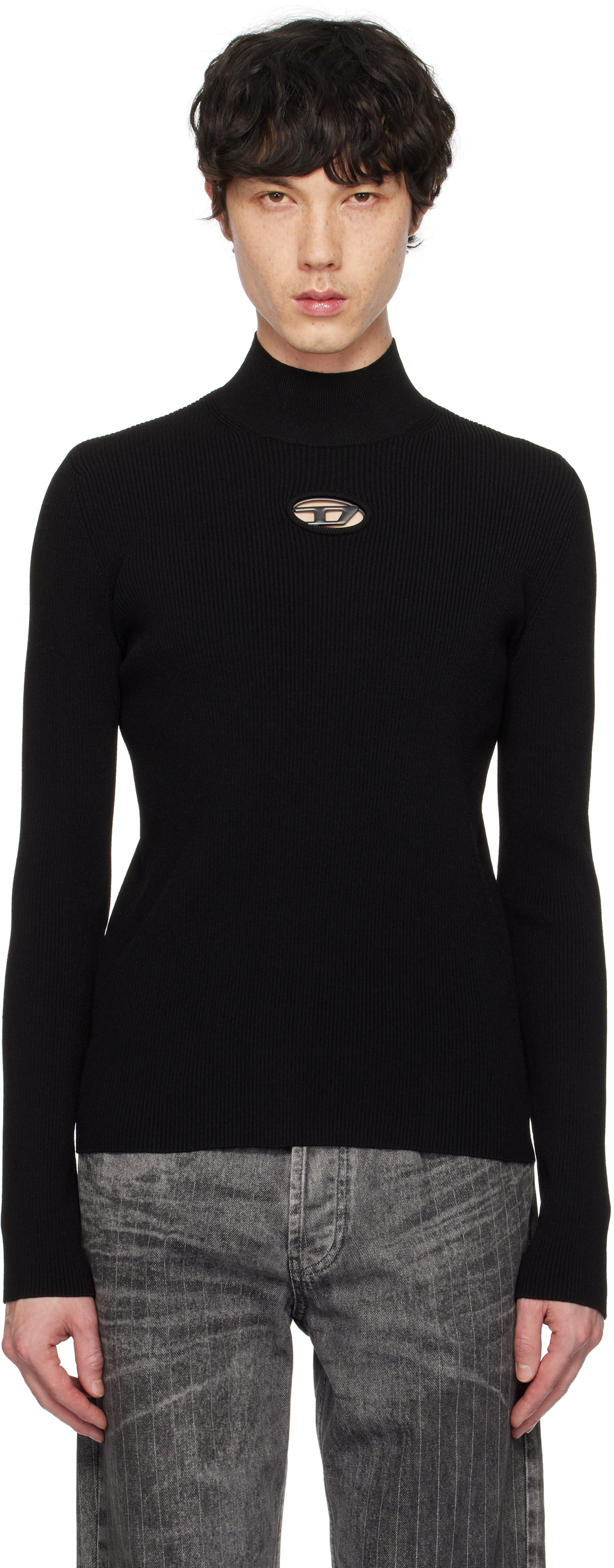 Black K-Zackary Turtleneck