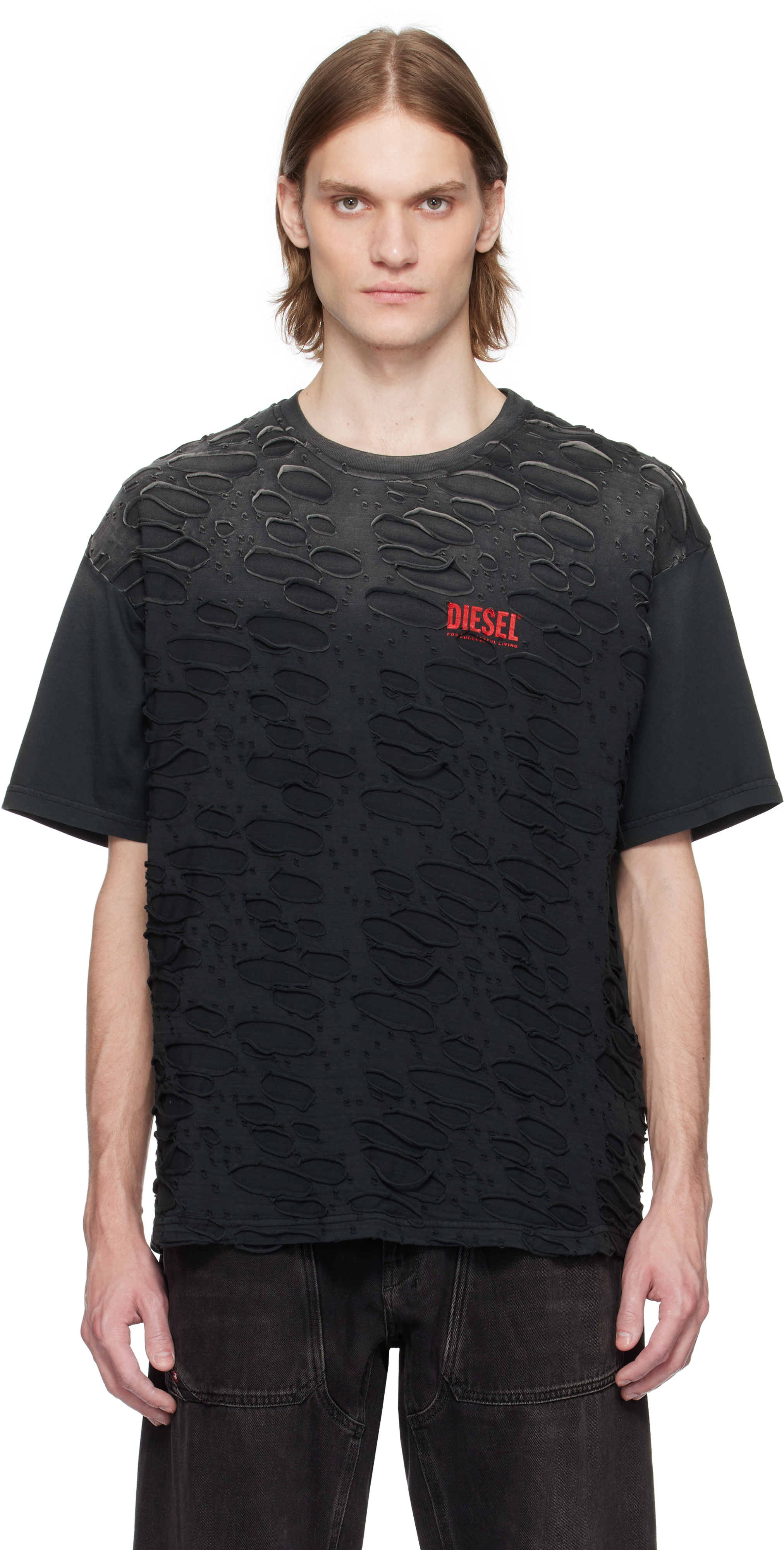 【関税込み】Diesel ブラック T-Boxt-R29 Tシャツ Black T-Boxt-R29 T-shirt by Diesel on Sale