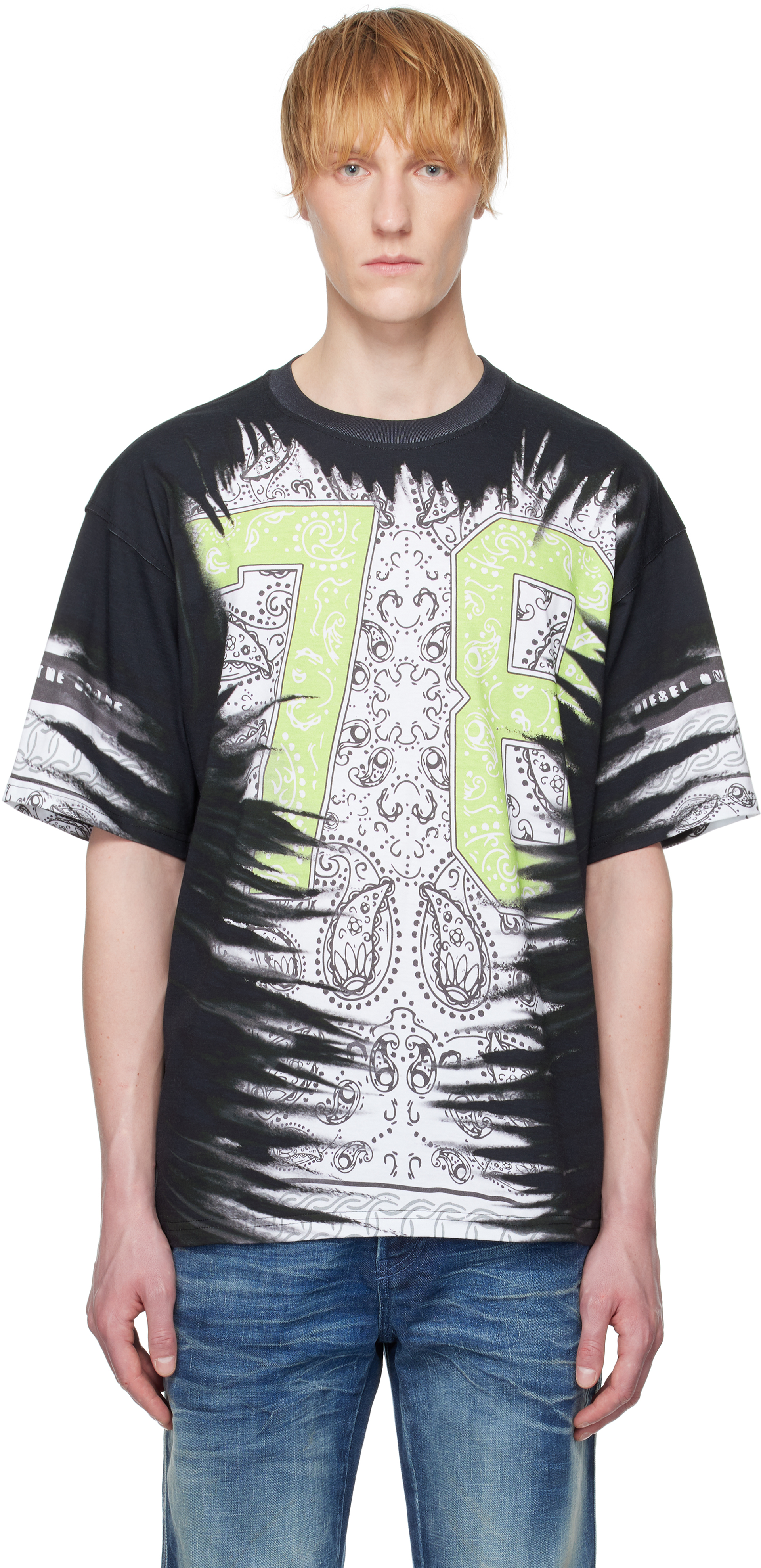 Black T-Boxt-78-R1 T-shirt