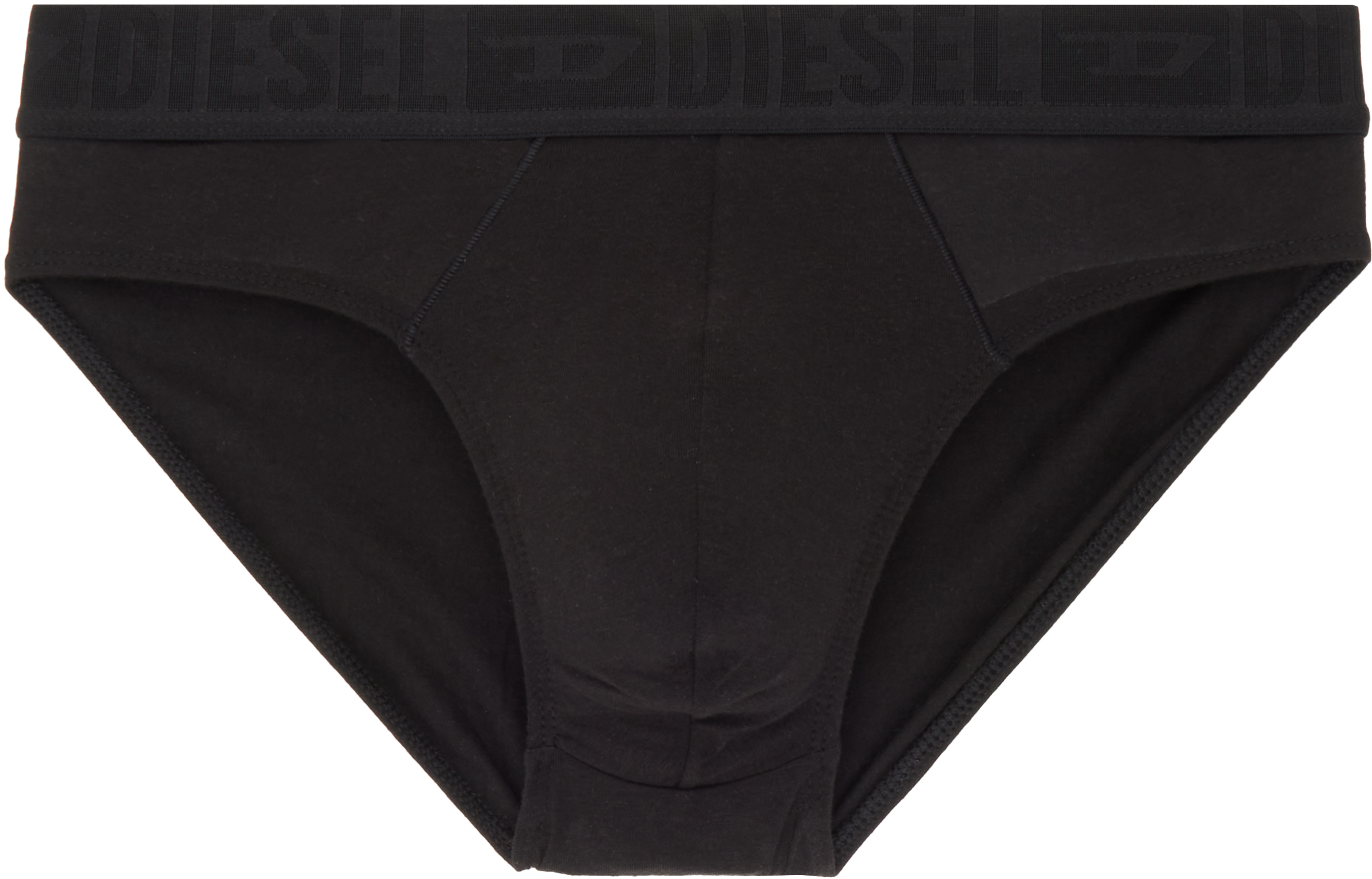 Diesel Three-pack Black Roy-d-mono Briefs In E4101