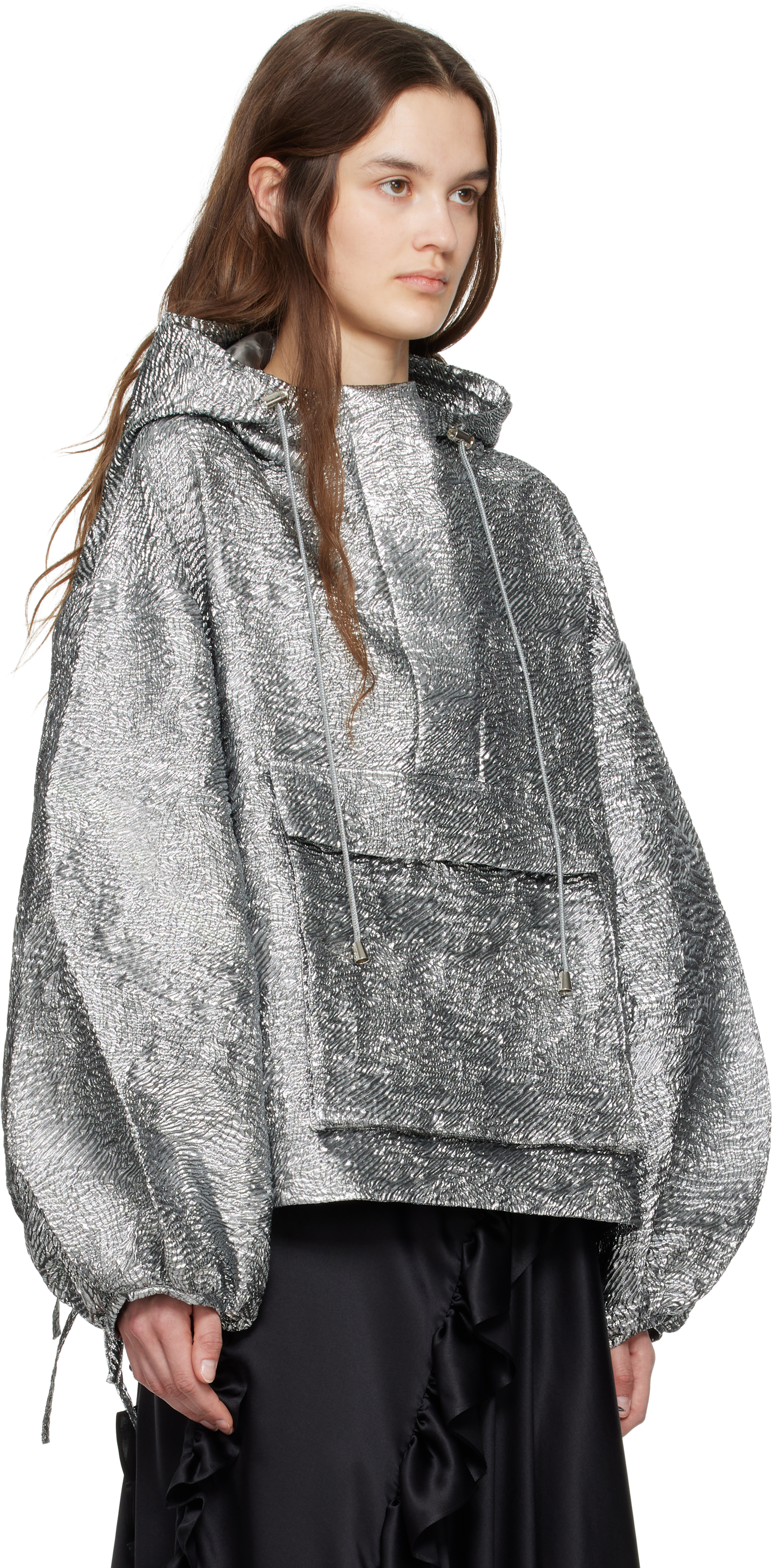 CECILIE BAHNSEN SILVER ORION JACKET