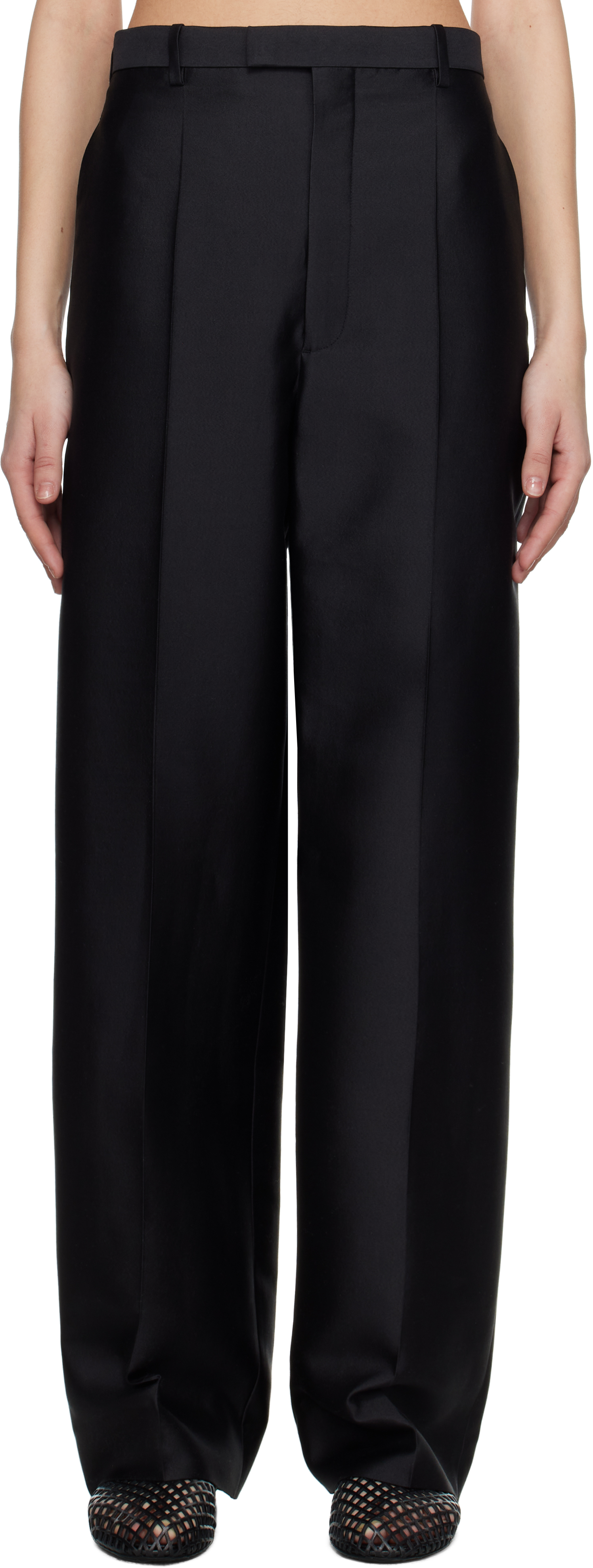 仏パリCarven ウールパンツ カルヴェン カルヴァン Carven ウィメンズ パンツ | SSENSE 日本