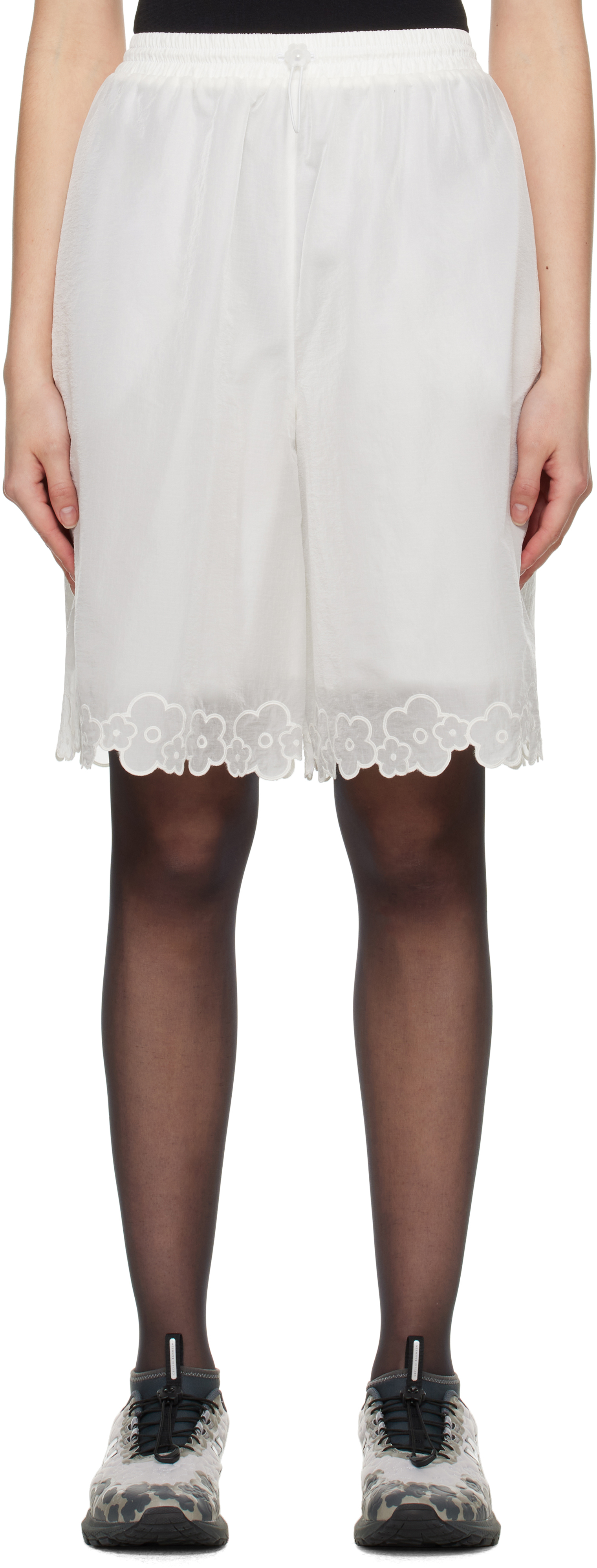 White Arya Shorts