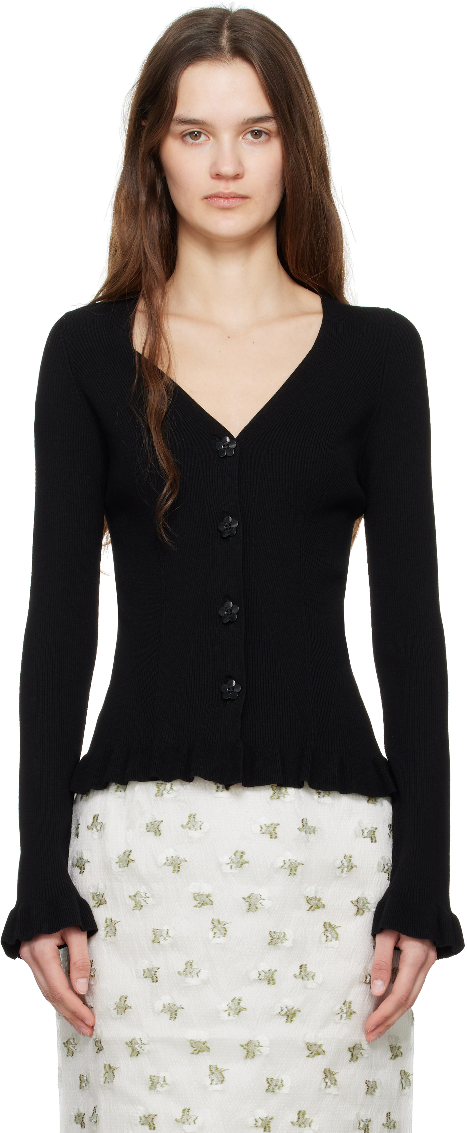 Black Cassia Cardigan