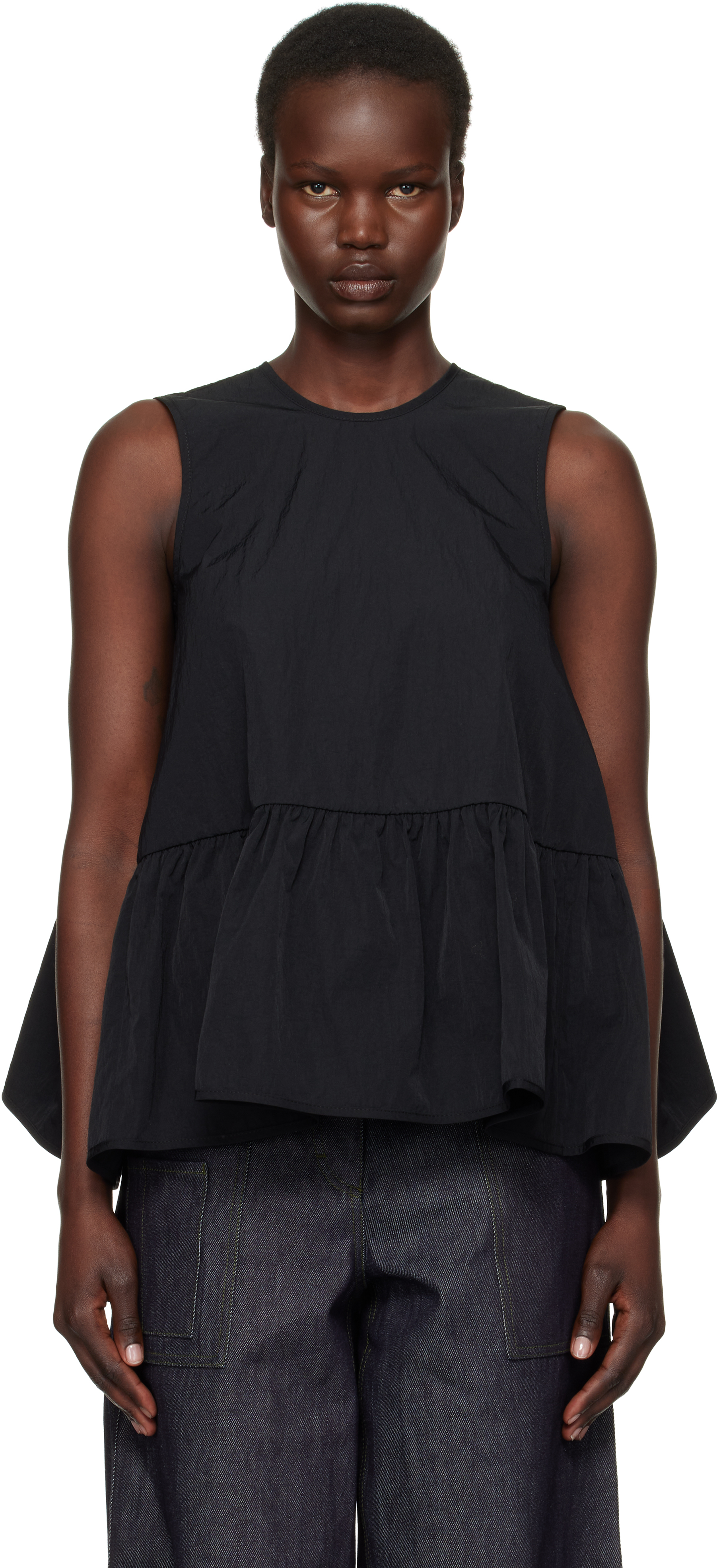 Black Asa Tank Top