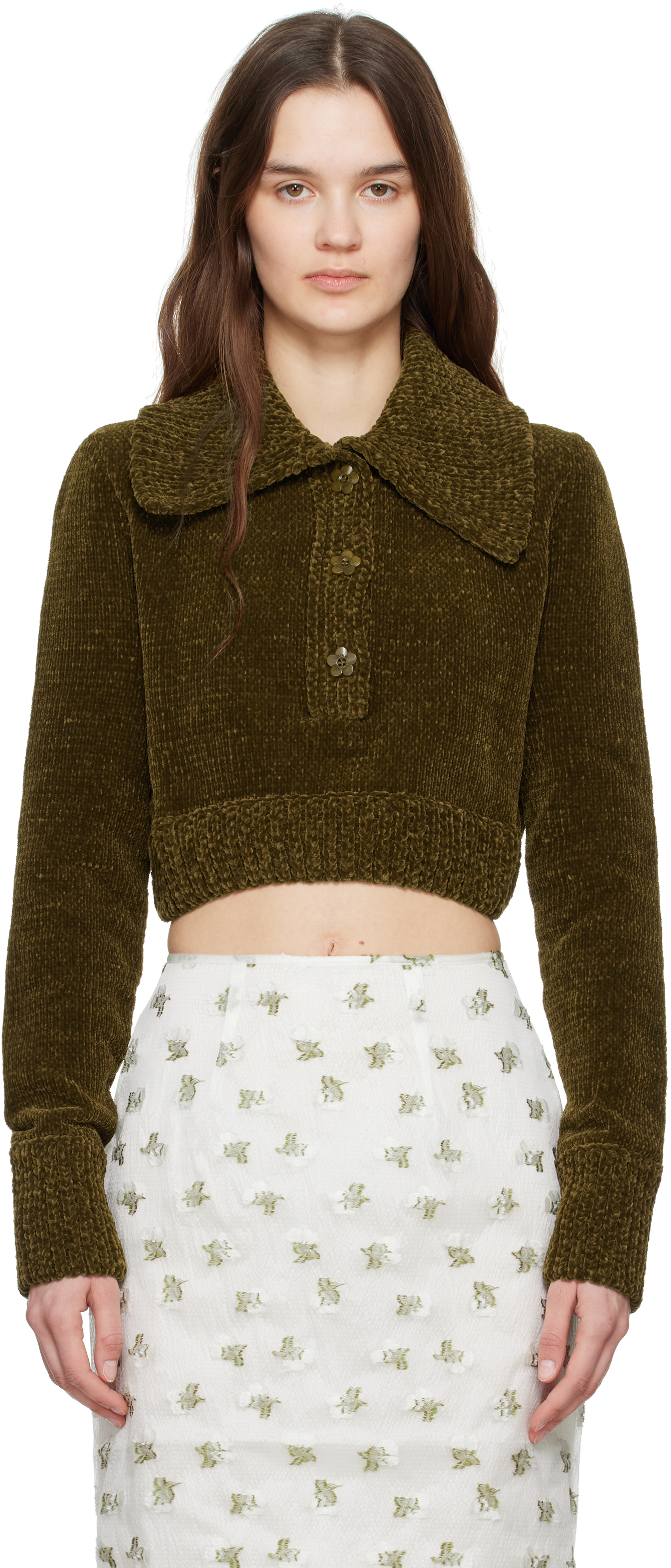 Khaki Calla Sweater