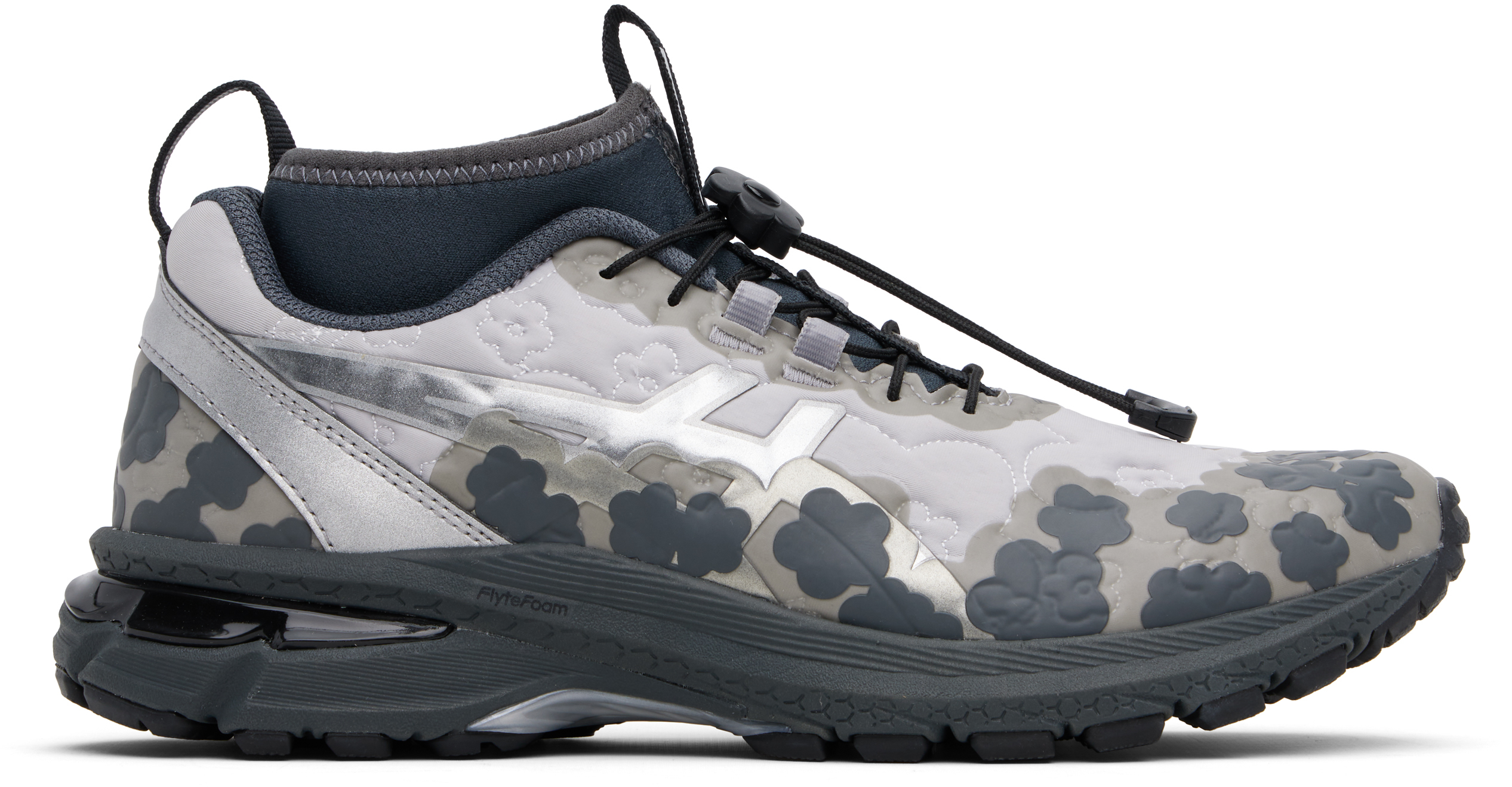 Cecilie Bahnsen Gray & Silver Asics Edition Gel-terrain Mt Sneakers In Grey
