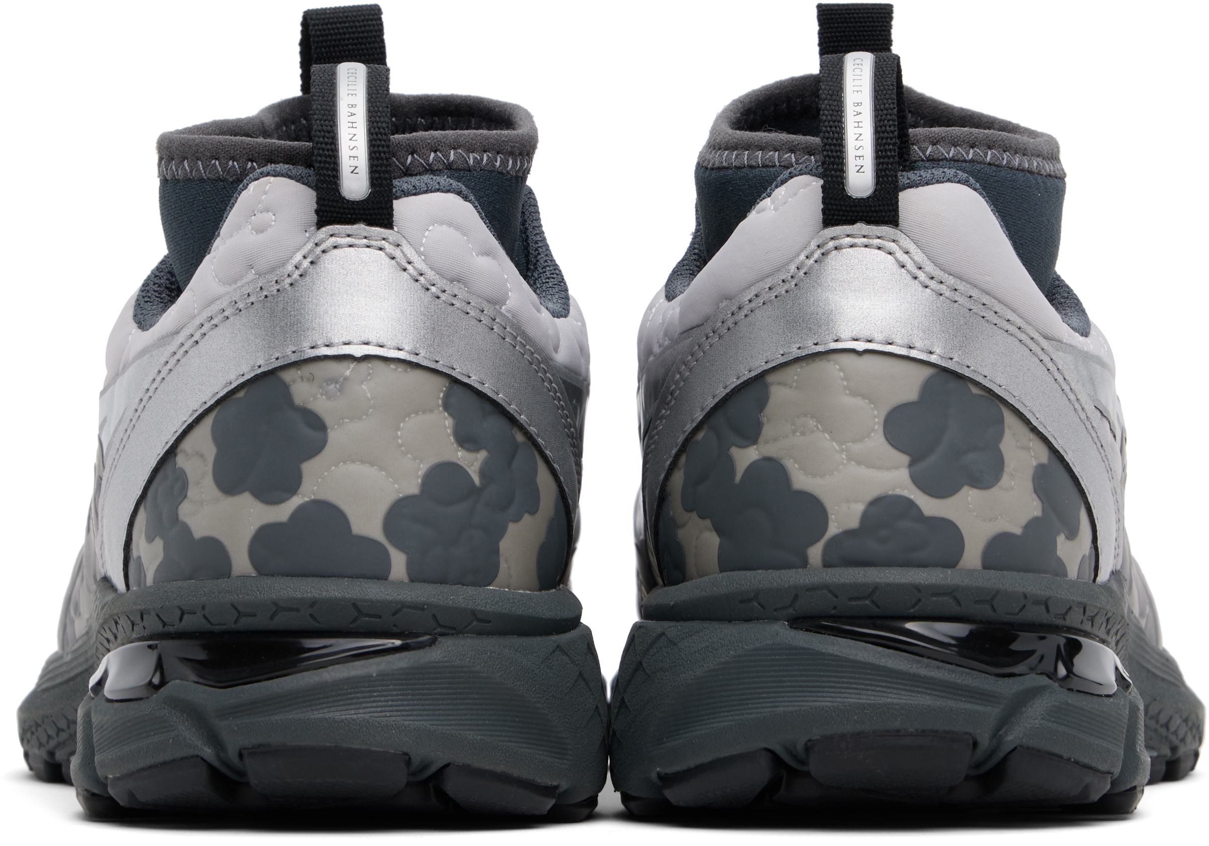 CECILIE BAHNSEN GRAY & SILVER ASICS EDITION GEL-TERRAIN MT SNEAKERS