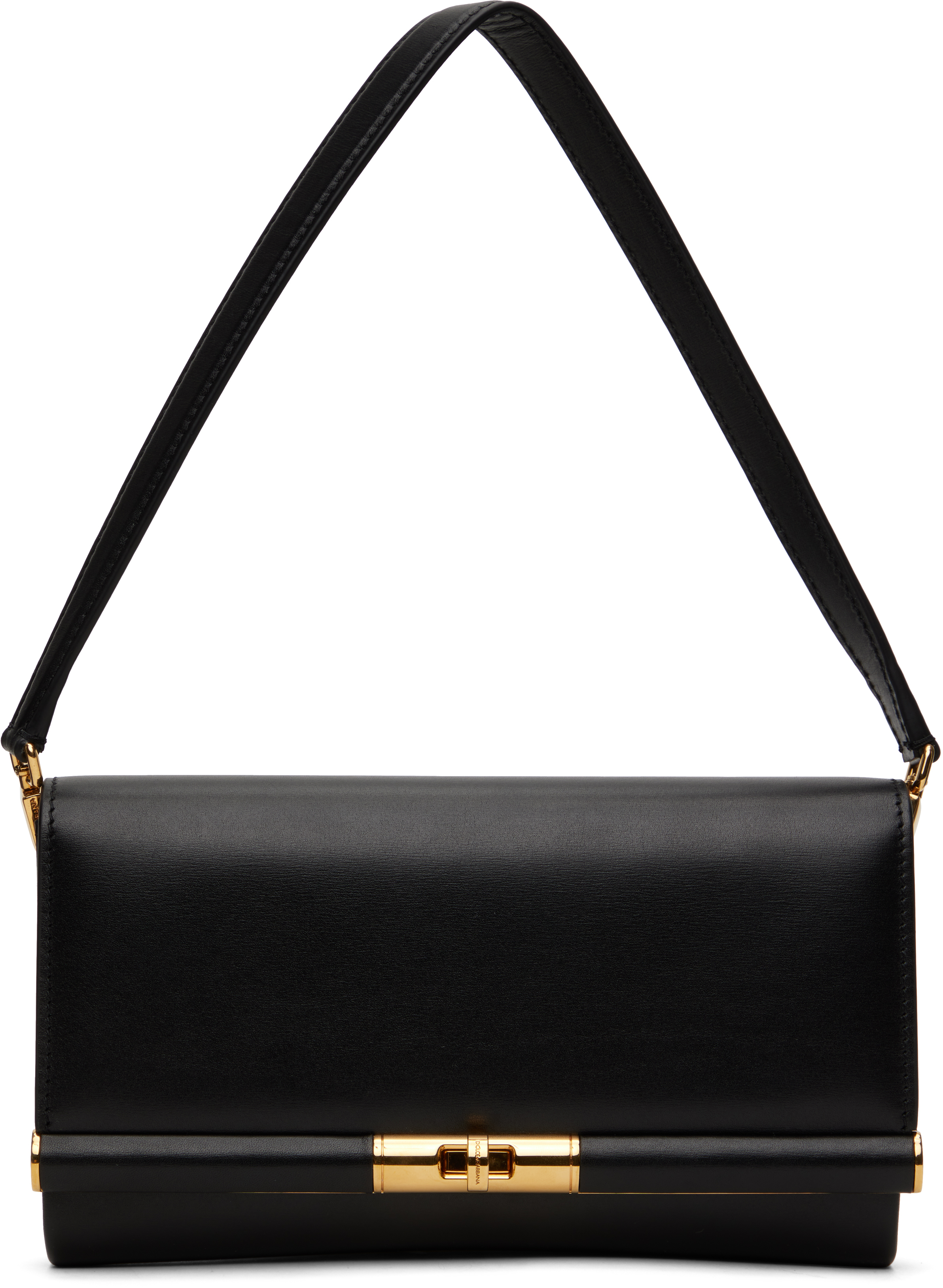 Dolce & Gabbana Marlene Leather Wallet Bag In 80999 Nero