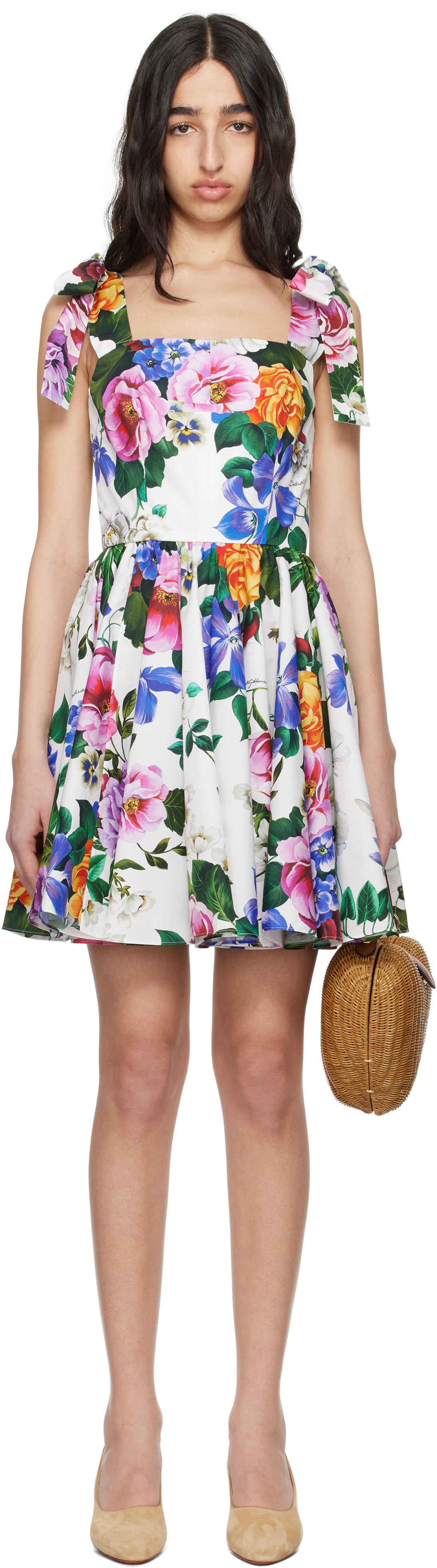 ◆完売前に◆【Dolce&Gabbana】ローズプリント コルセットドレス コルセット Dolce & Gabbana(ドルチェ&ガッバーナ) - 海外通販の
