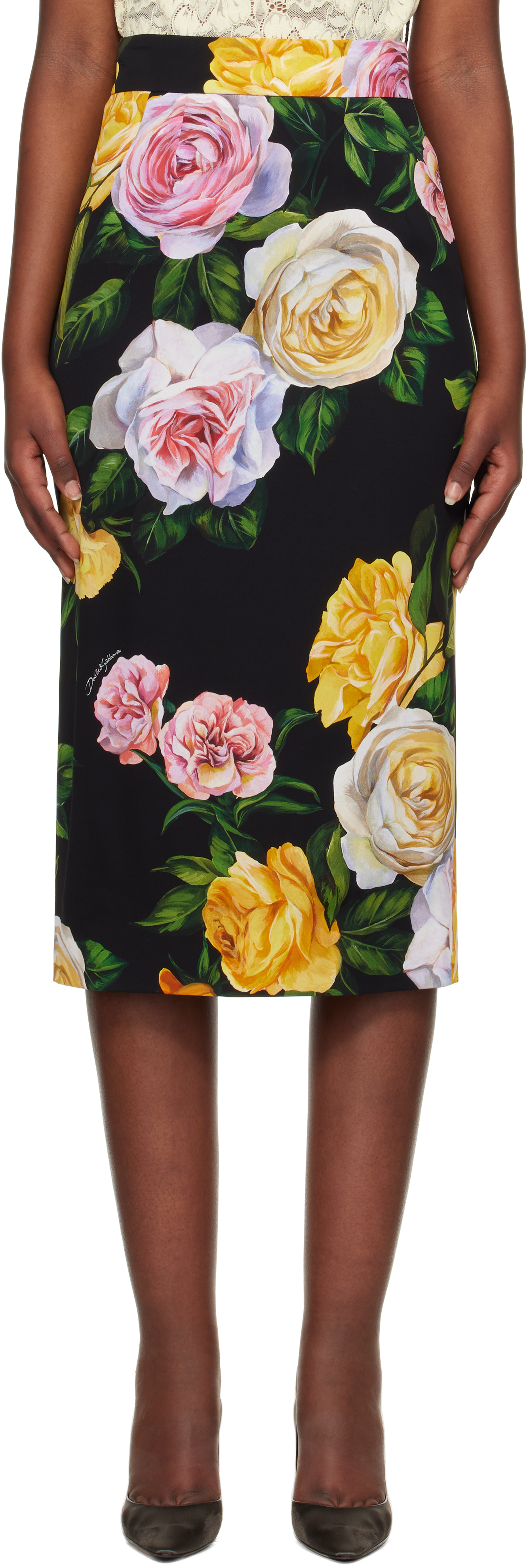 スカート Dolce&Gabbana PEONY PRINT MAXI SKIRT スカート Dolce&Gabbana PEONY PRINT MAXI SKIRT Dolce