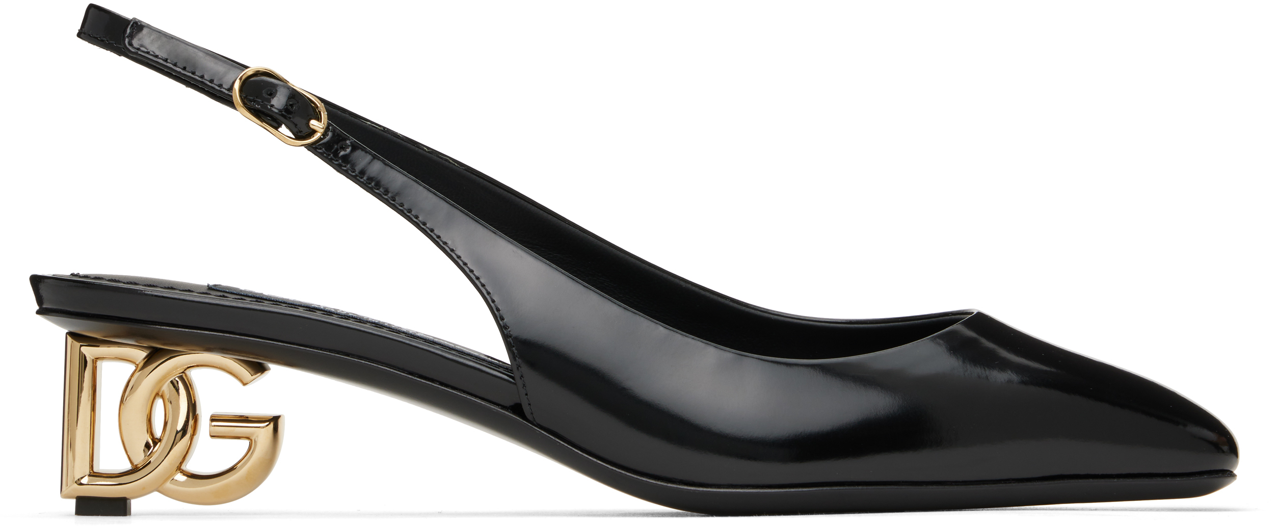 【Dolce & Gabbana】レディース ポリッシュカーフスキンサンダル Satin sandals with fusible rhinestones in Grey for Women