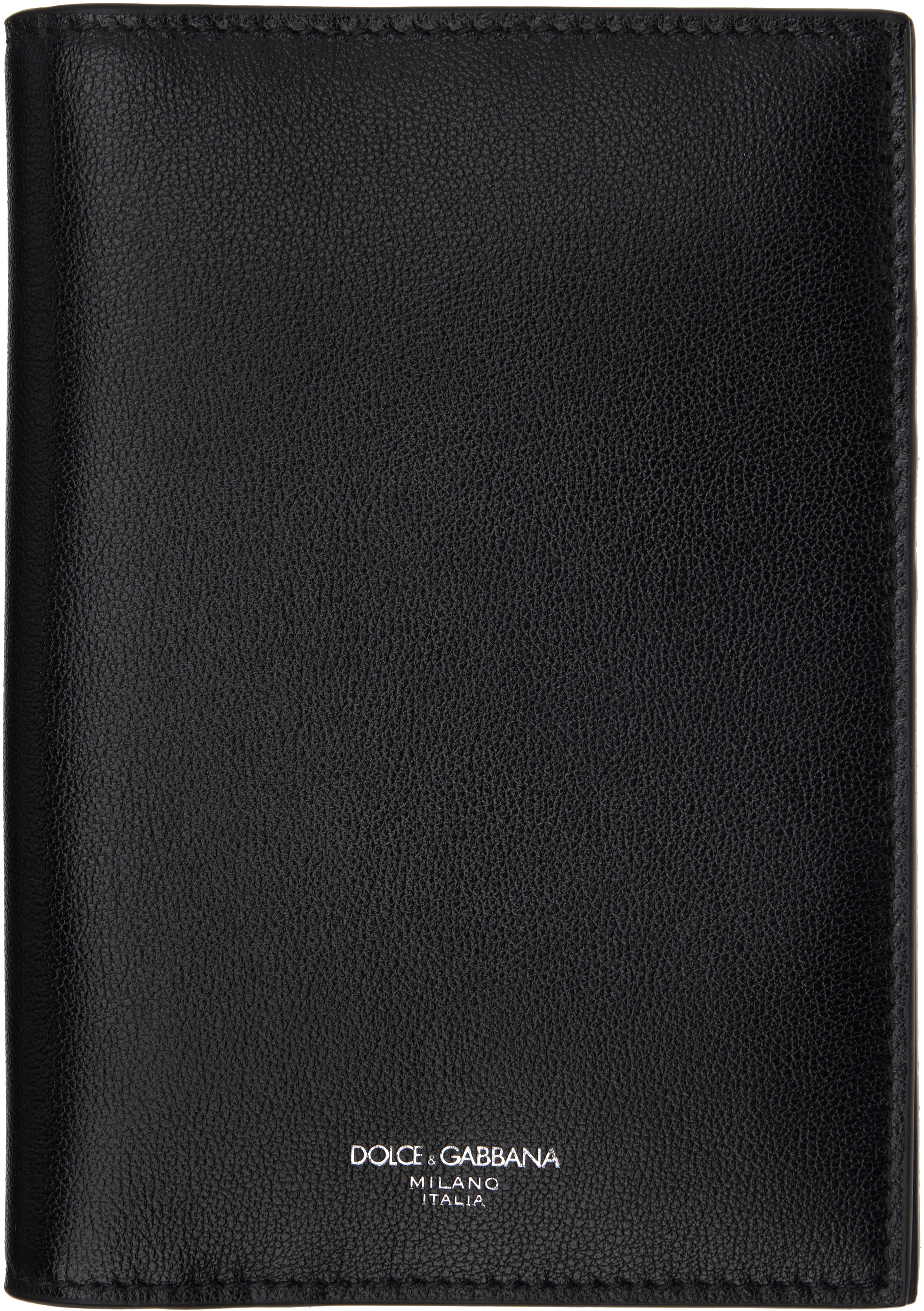 Black Calfskin Passport Holder