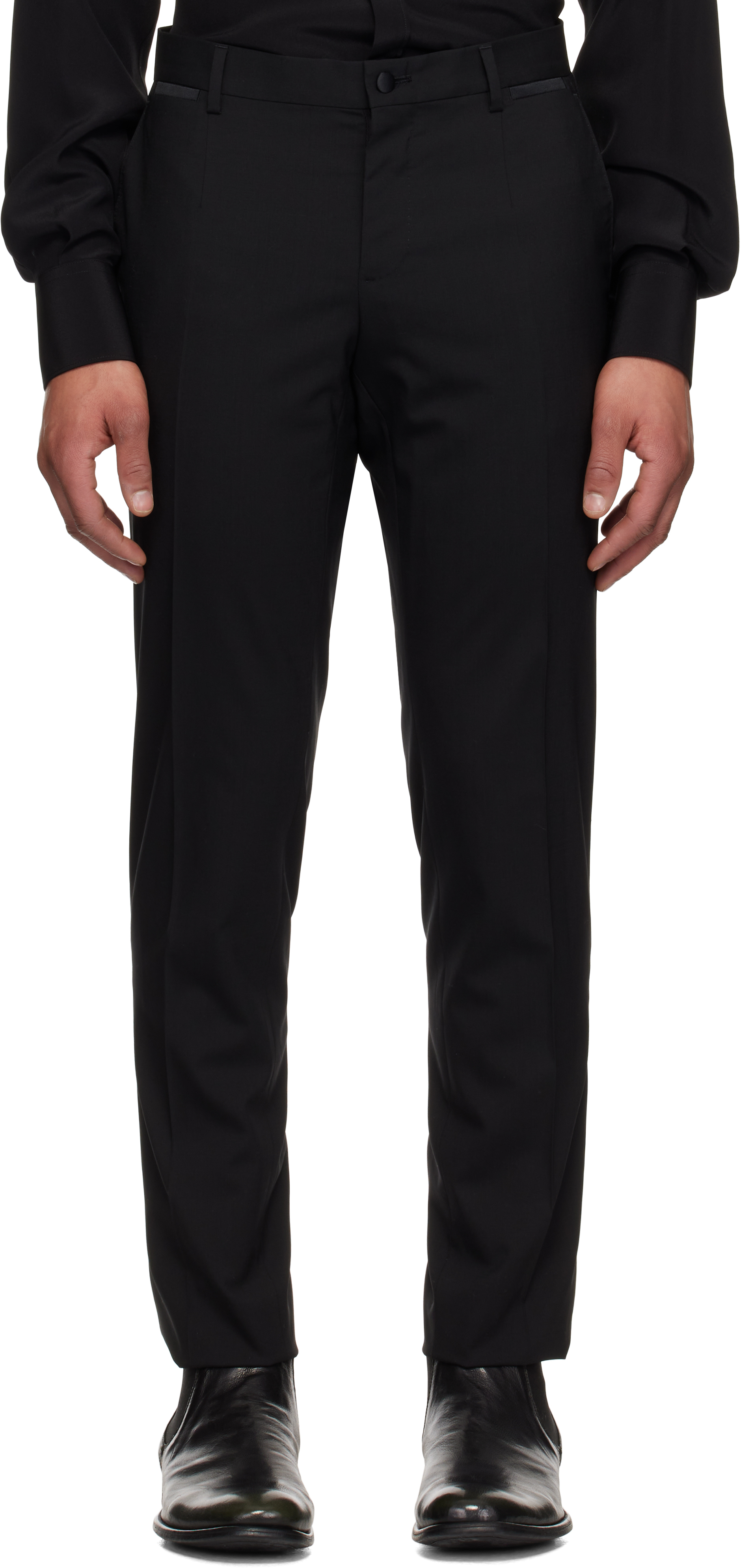 Black Continuativo Nero Trousers