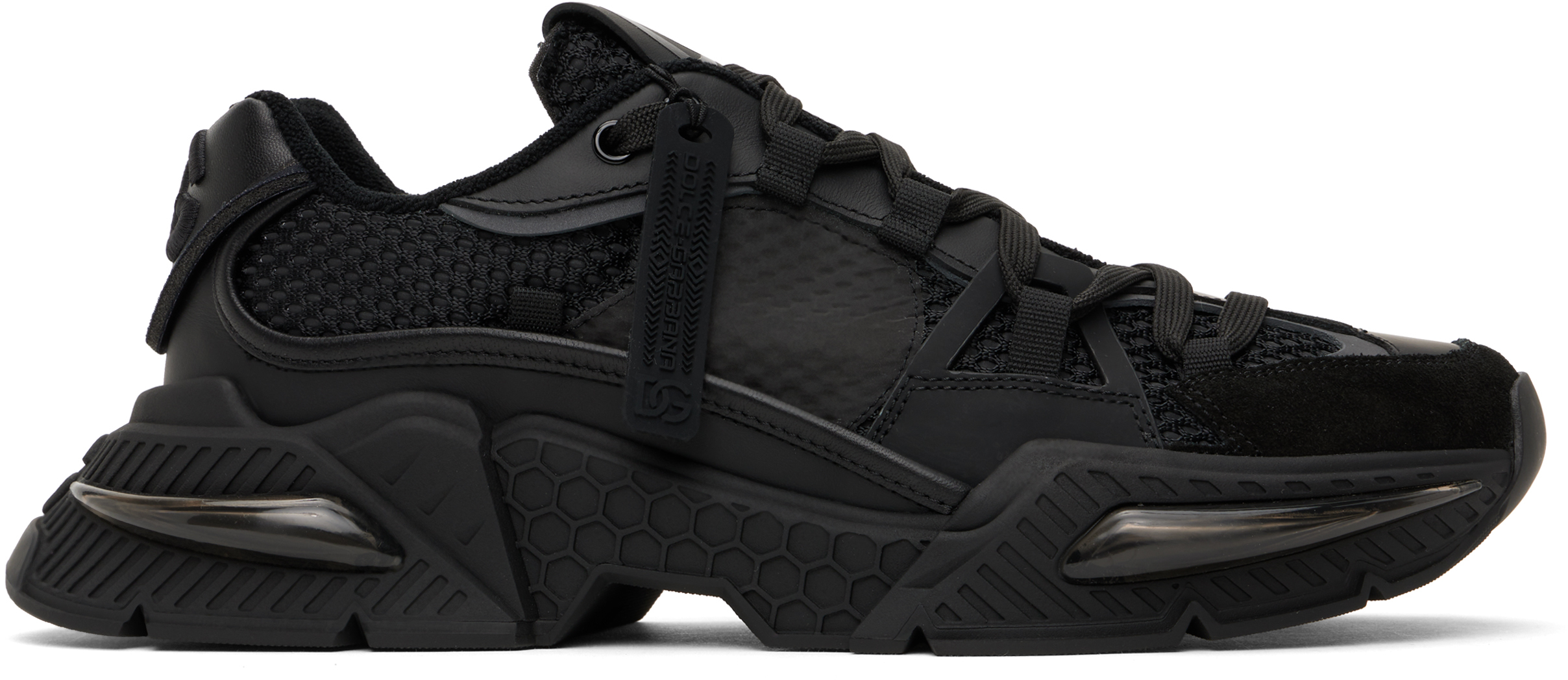 スニーカー Dolce & Gabbana Leather And Nylon Airmaster Sneakers Black 'Airmaster' sneakers Dolce & Gabbana - Vitkac Canada