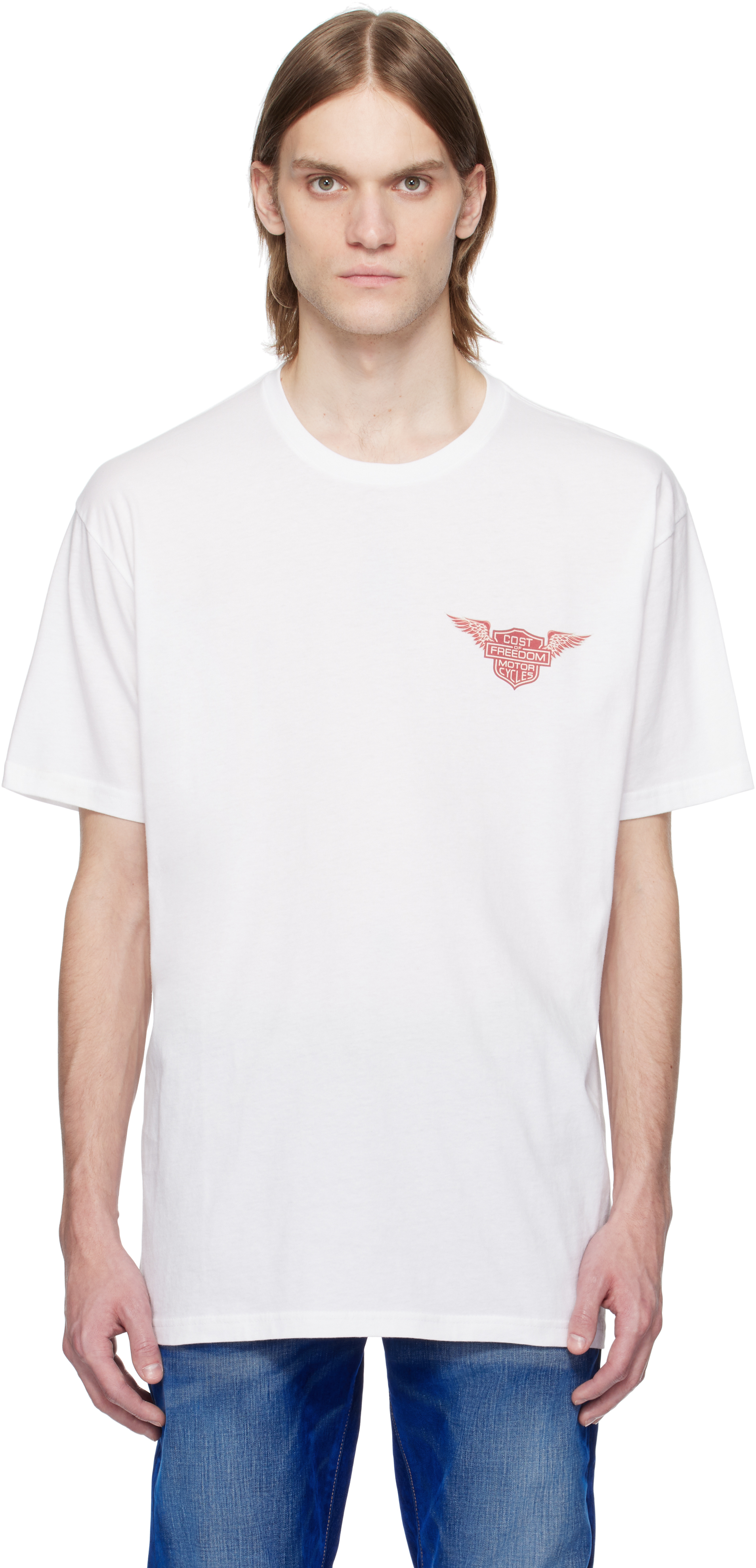 Cout De La Liberte White Freddie Bad Boys T-shirt In White