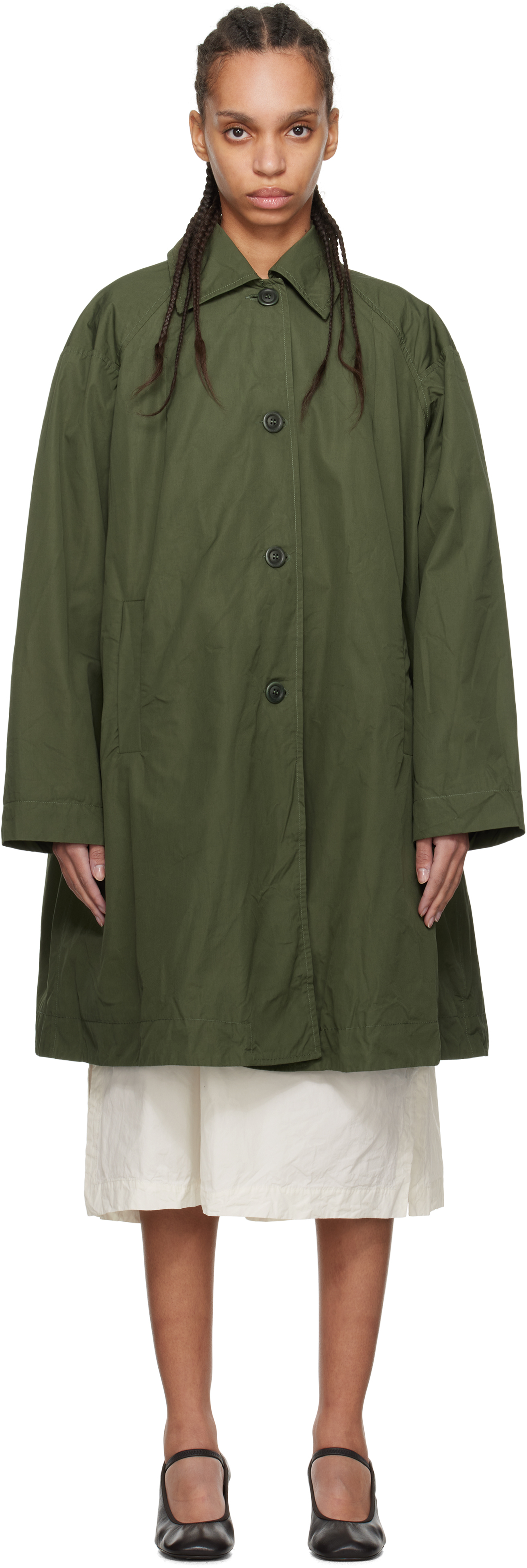 Green Drays Coat