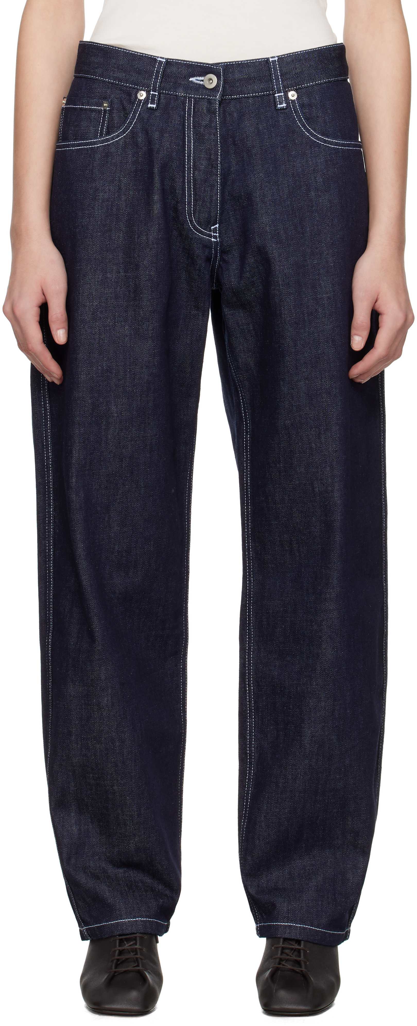 CASEY CASEY indigo pants フランス製 50%OFF】【CASEY CASEY ケイシーケイシー】DOUBLE DYED AH PANT
