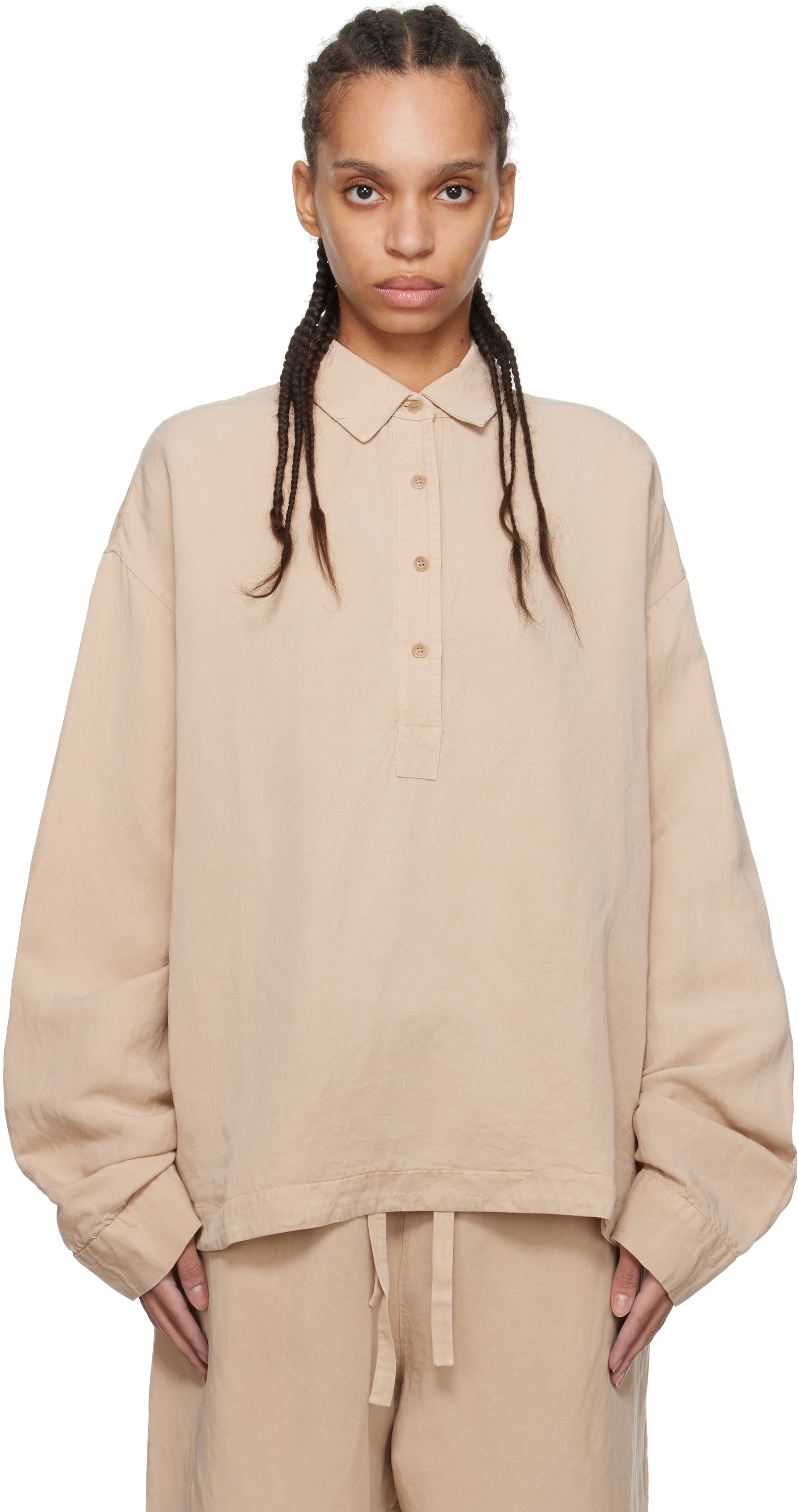 Navy Straight Tippy Shirt