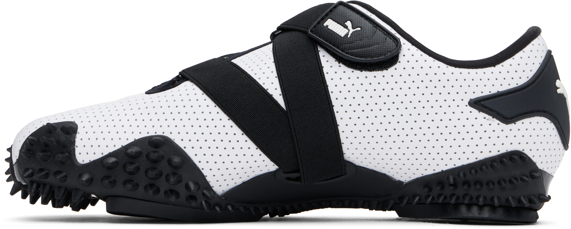 Puma Low Top Sneakers Contrast Panels In White- Blac