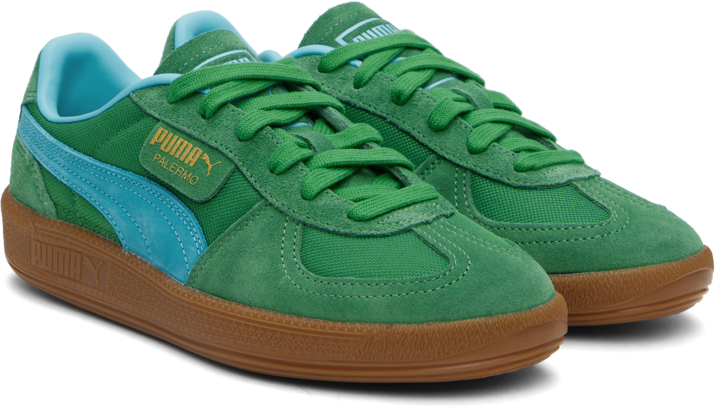 Puma Sneakers Palermo Vintage In Archive Green-bright