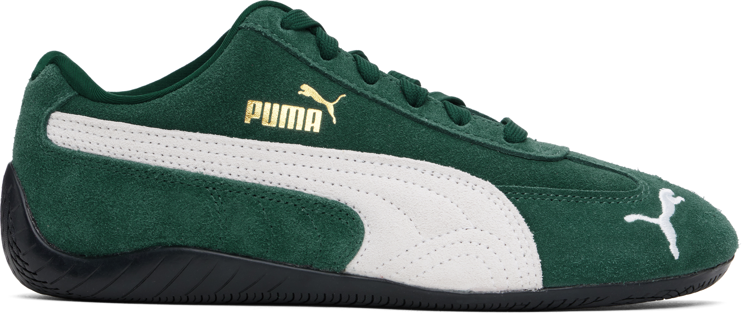PUMAのグリーン Speedcat OG スニーカーがセール中