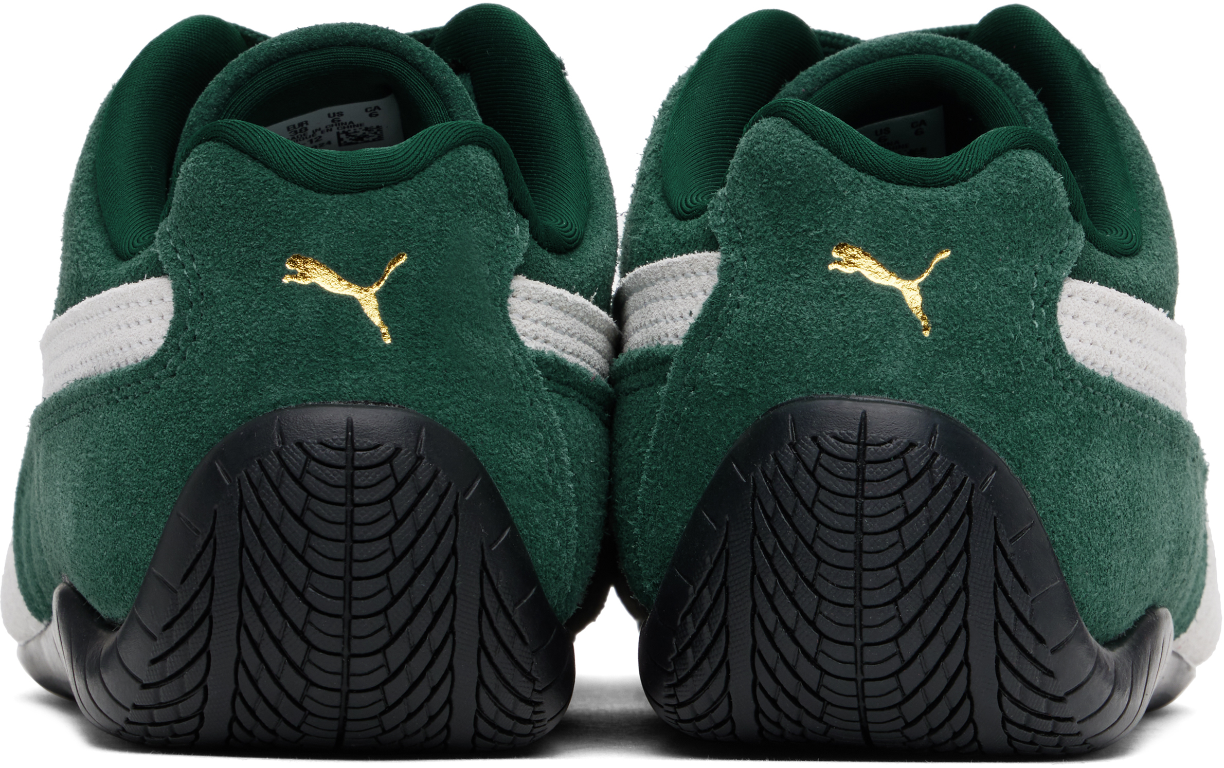 Puma Speedcat The Neverworn V Sneaker In Dark Myrtle- Whi