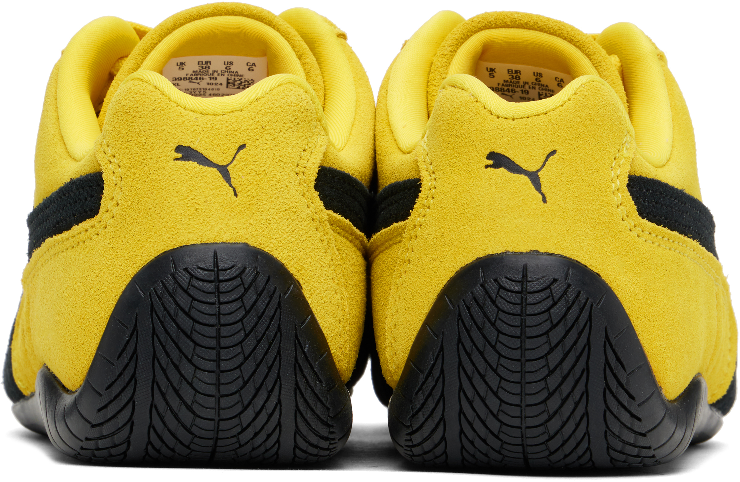 Puma Speedcat Og Sneakers In Pele Yellow- Bla