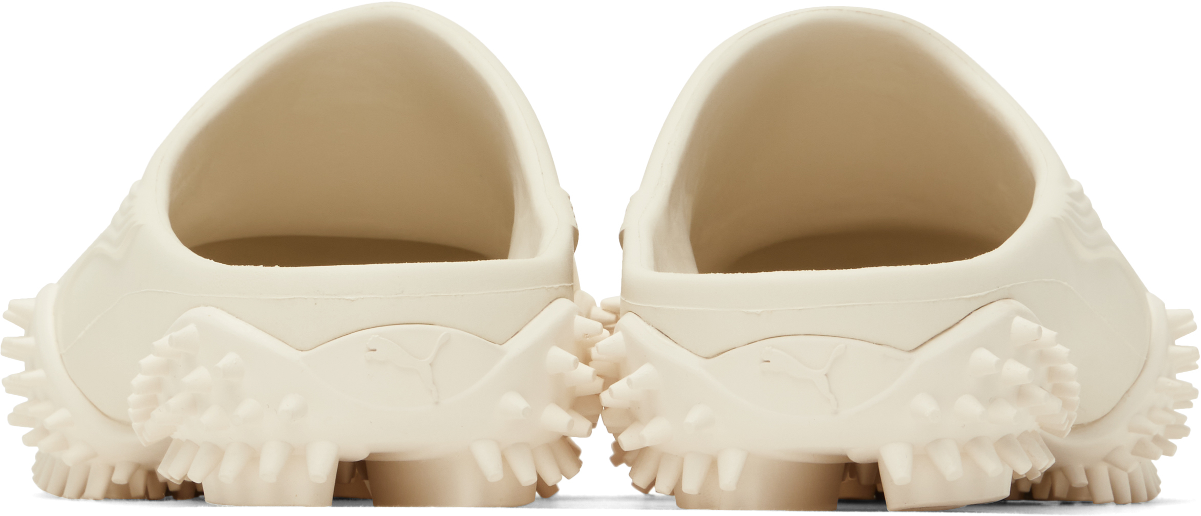 Puma Off-white Lgn Louis Gabriel Nouchi Edition Mostro Neo Slip-on Loafers In Frosted Ivory