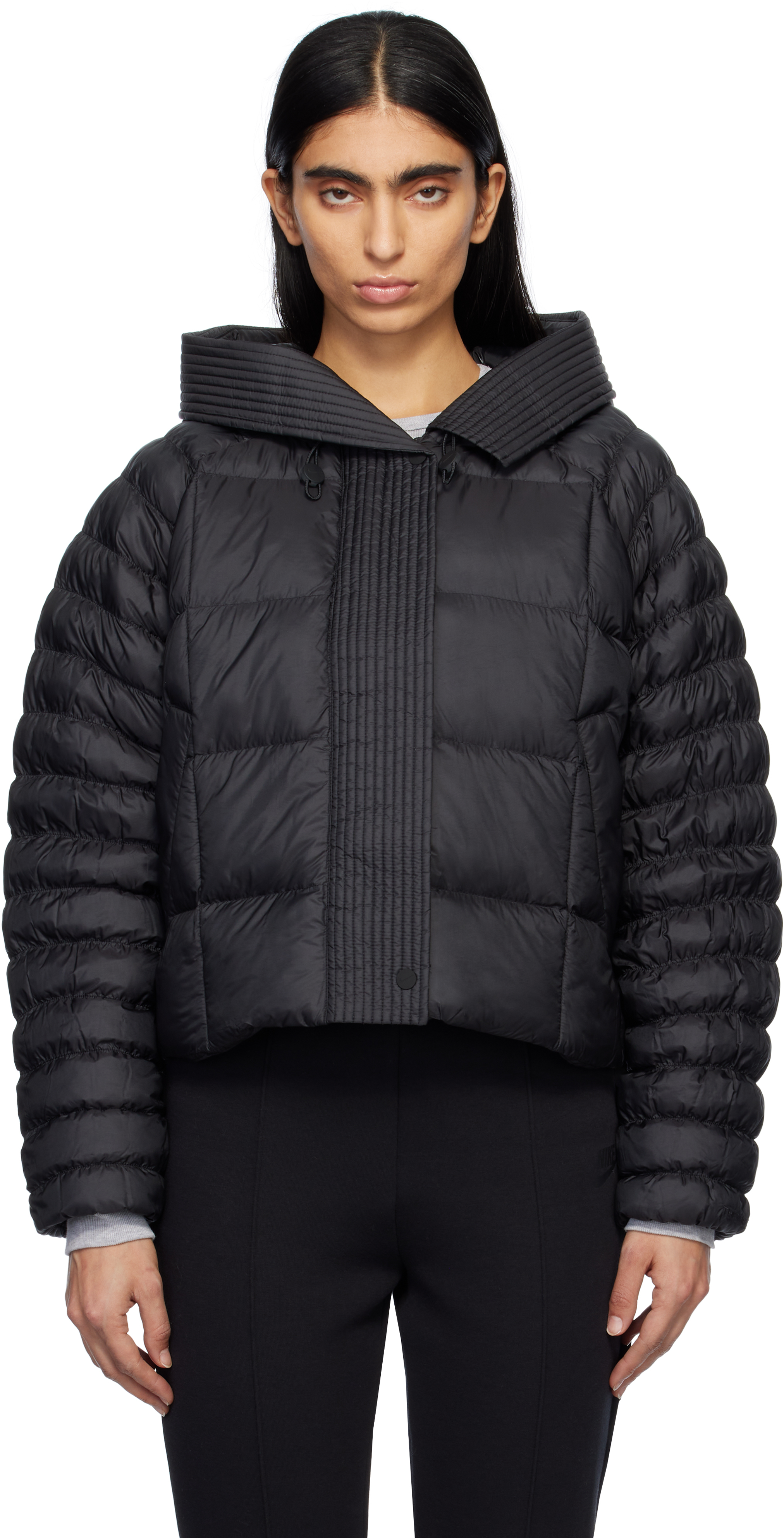 Black Sportswear Swoosh PrimaLoft Puffer Jacket