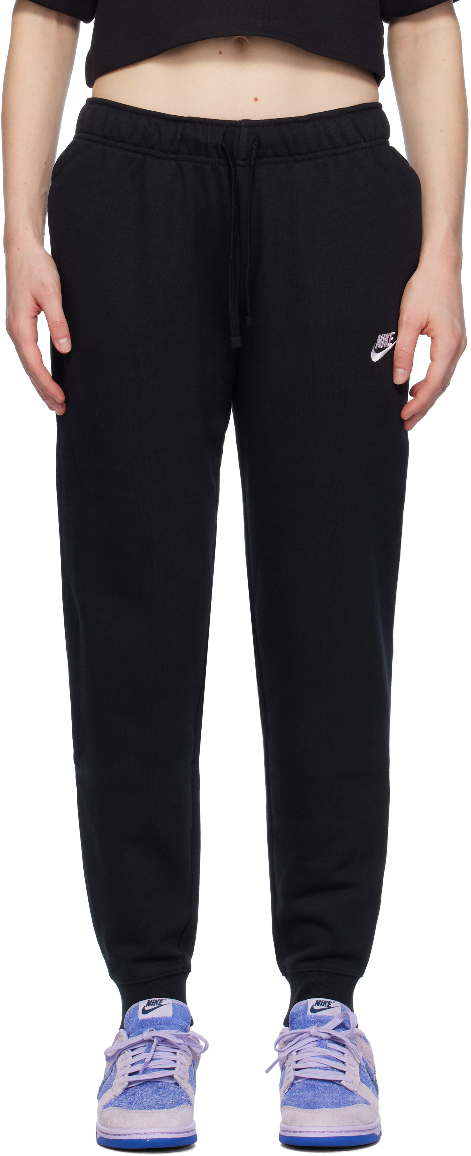 Black Sportswear Club Fleece Lounge Pants