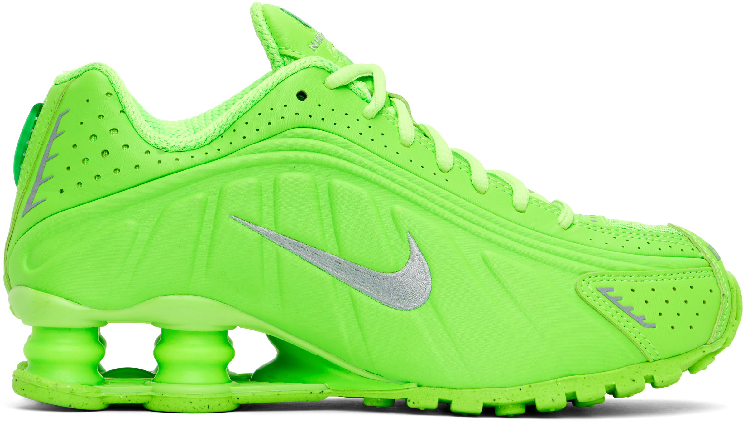 Green Shox R4 Sneakers