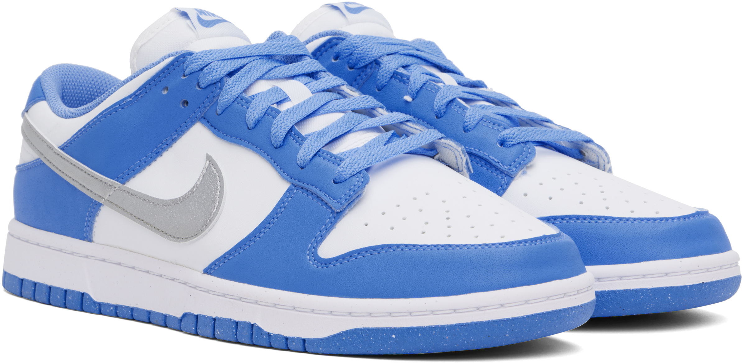 Nike Womens Dunk Low Twist In Royal Pulse/metallic