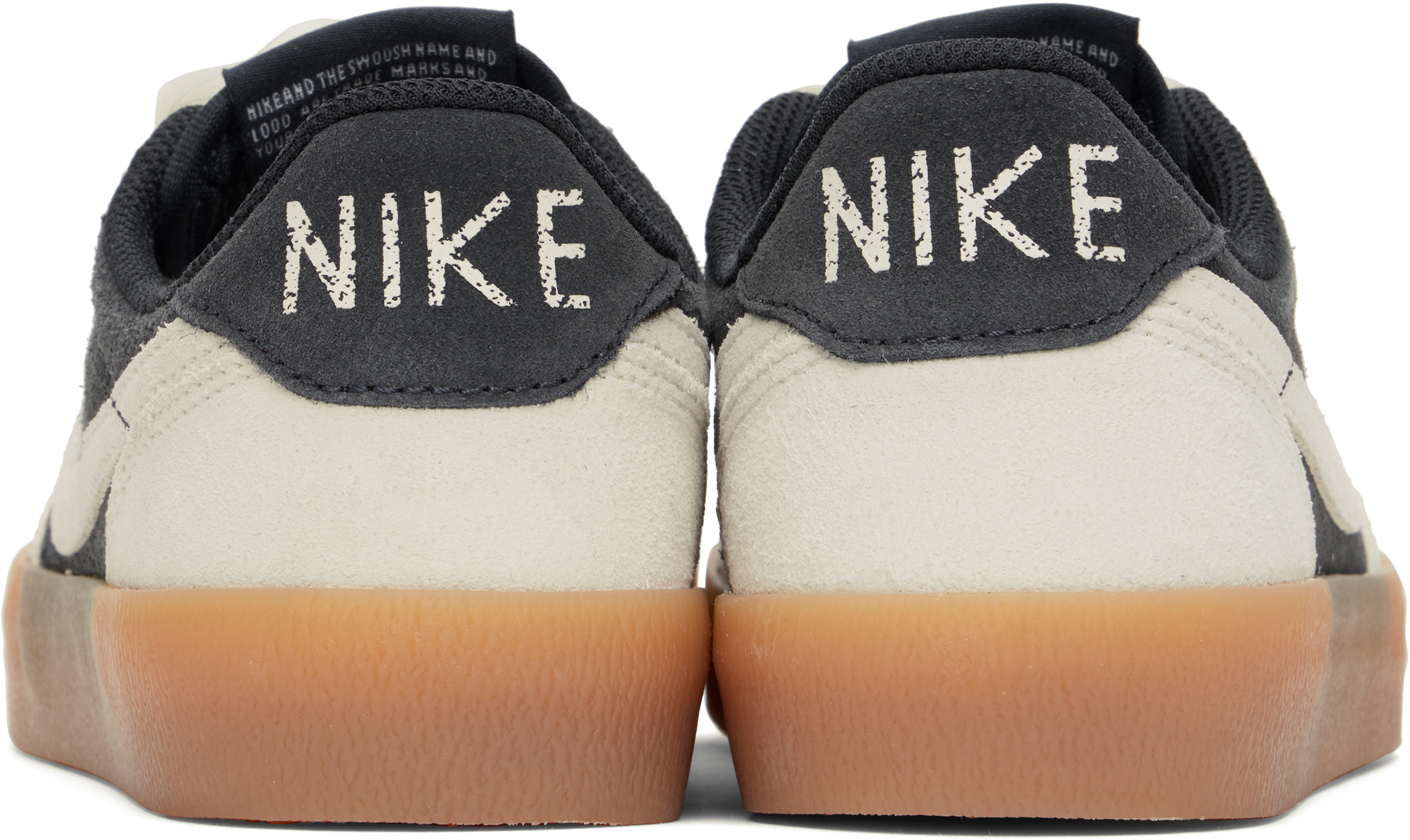Nike Gray & White Killshot 2 Sneakers In Off Noir/sail-gum Ye