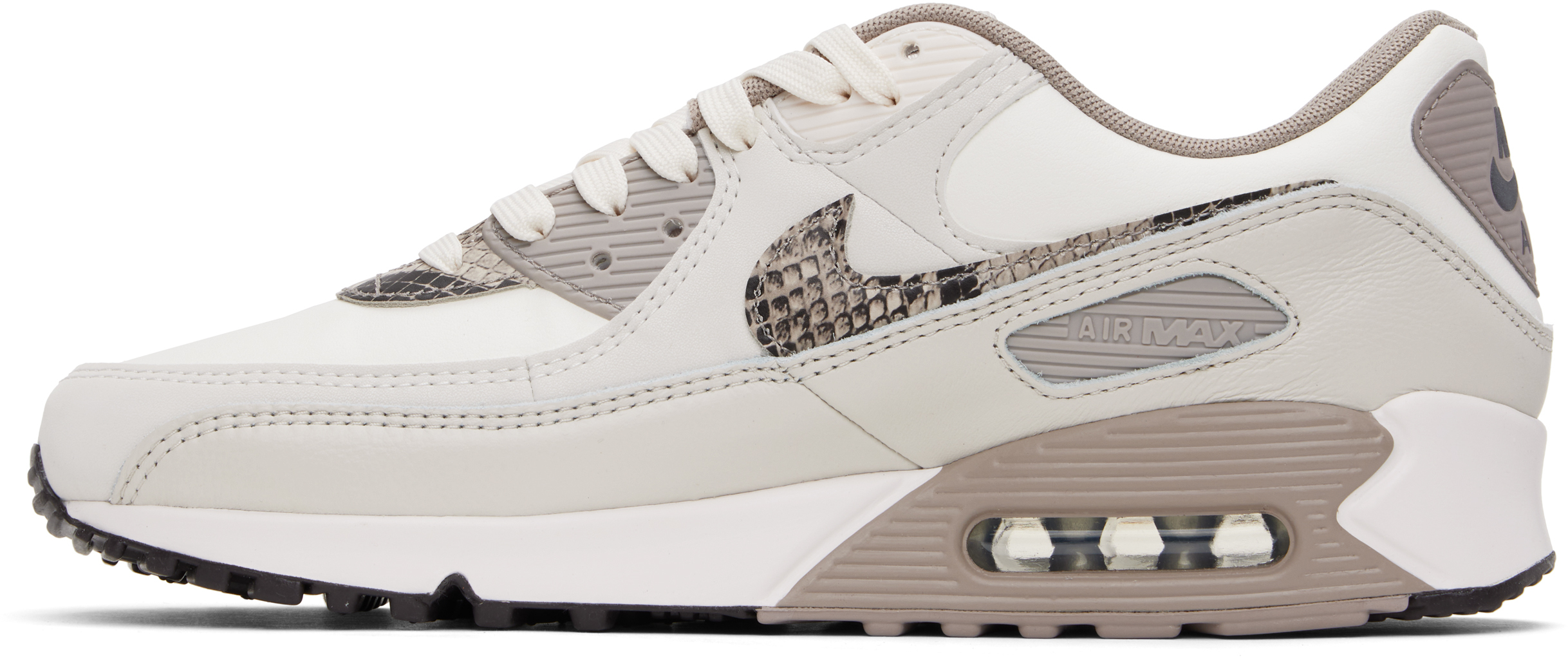 Nike Off-white Air Max 90 Sneakers In Lt Orewood Brn/multi