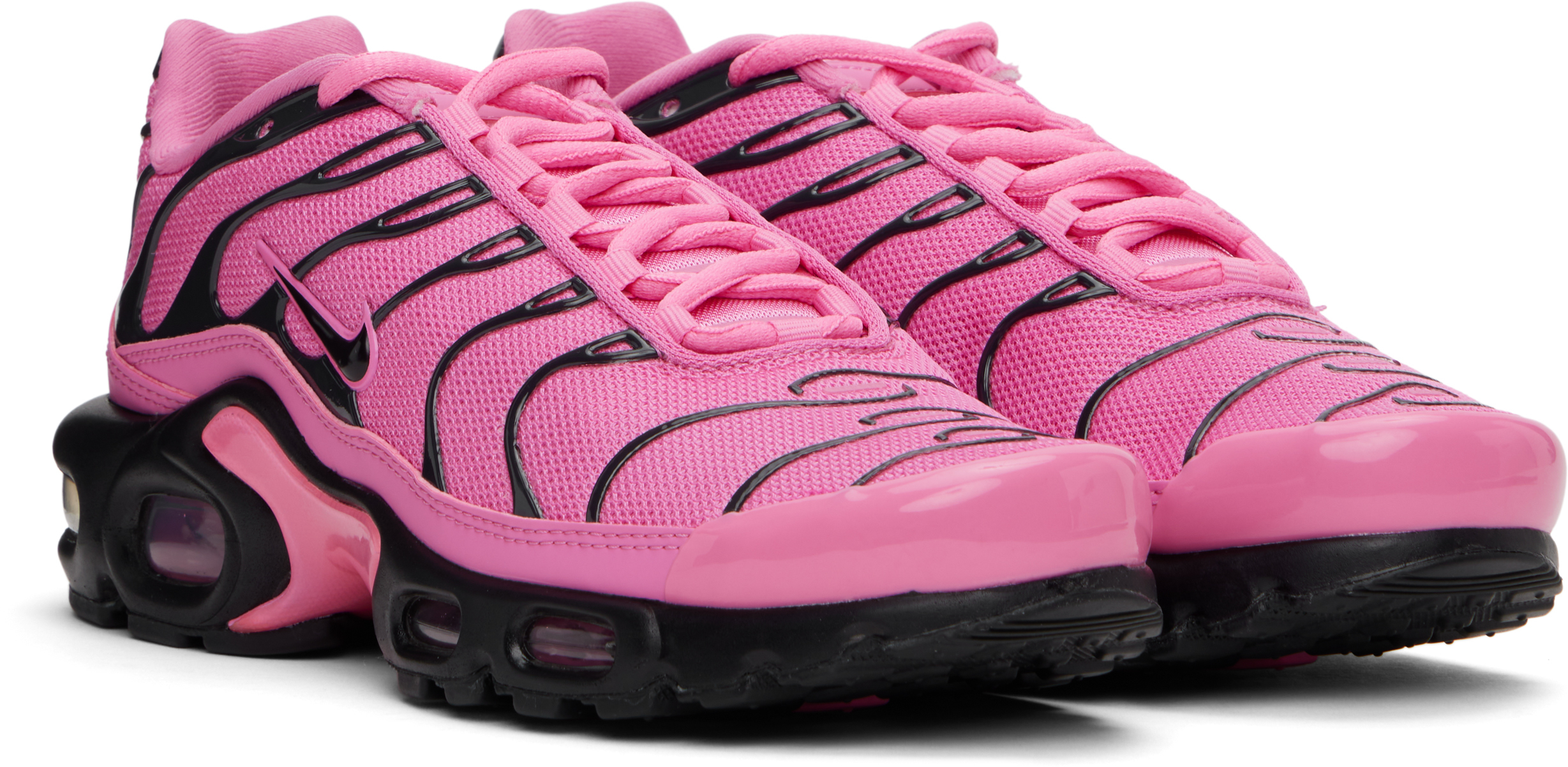 Nike Womens  Air Max Plus In Playful Pink/black