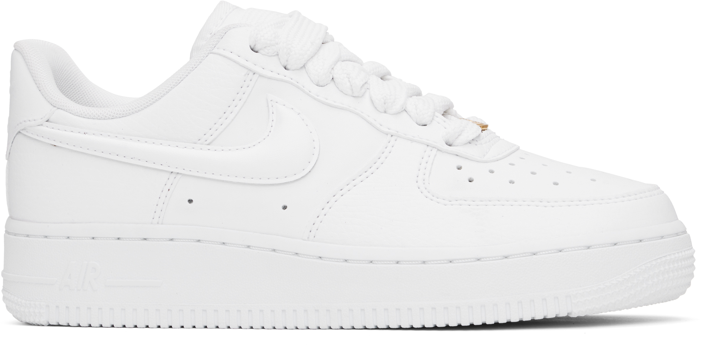Nike White Air Force 1 '07 Sneakers In White/white-black-me