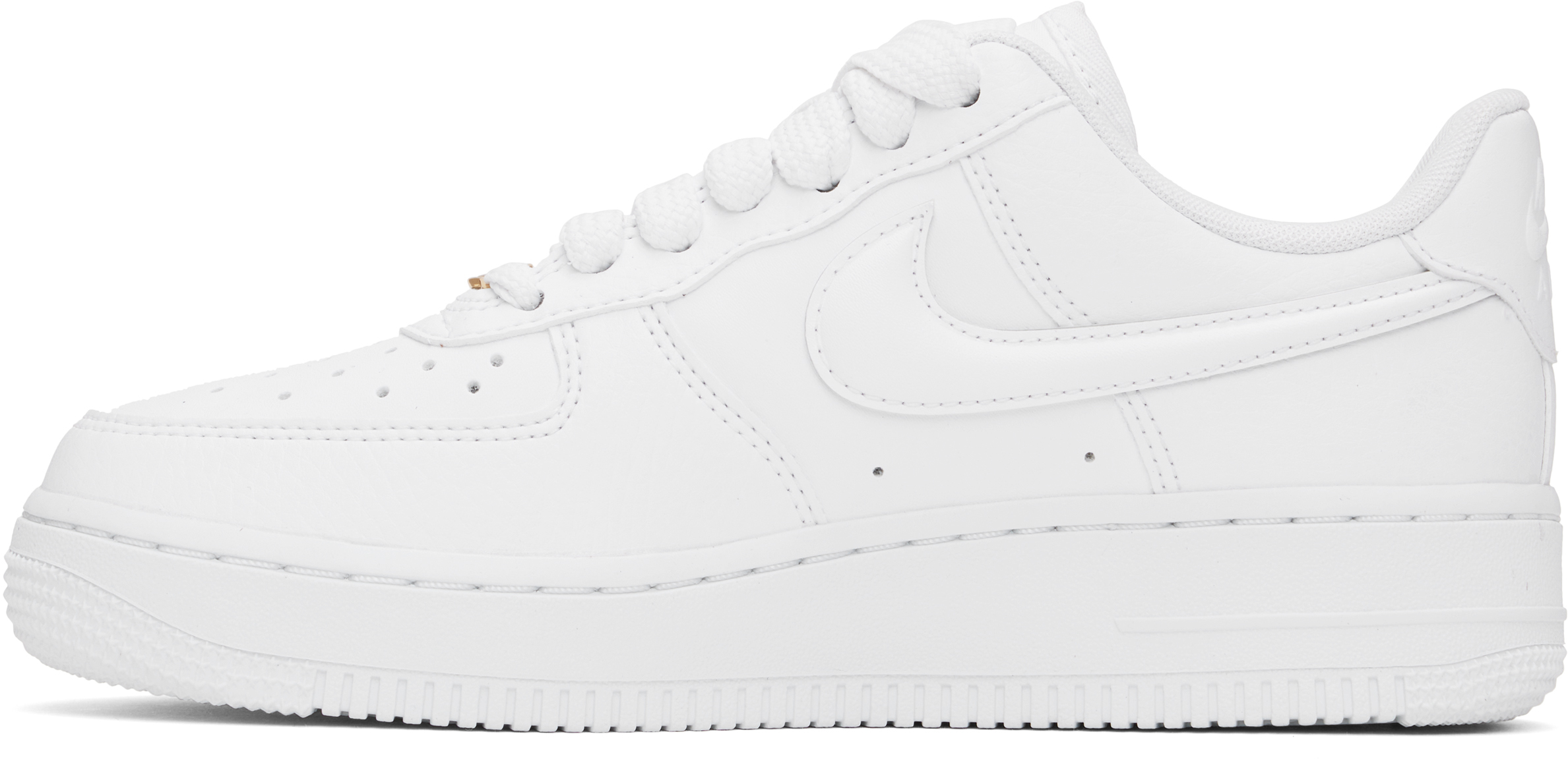 Nike White Air Force 1 '07 Sneakers In White/white-black-me