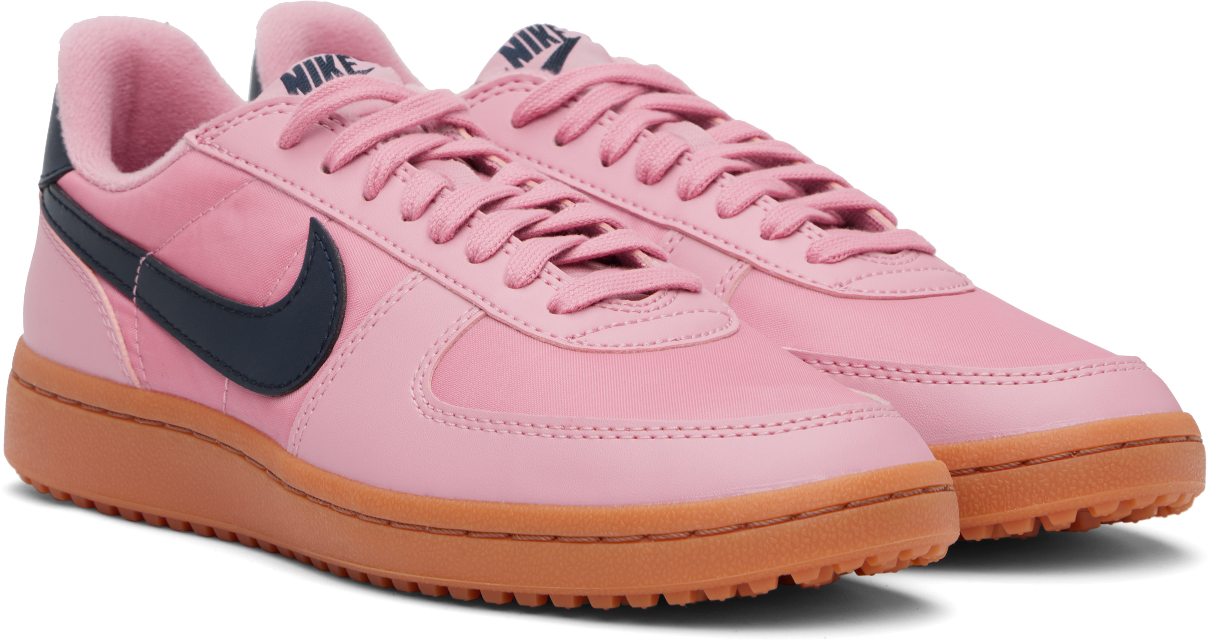 Nike Pink Field General Sneakers