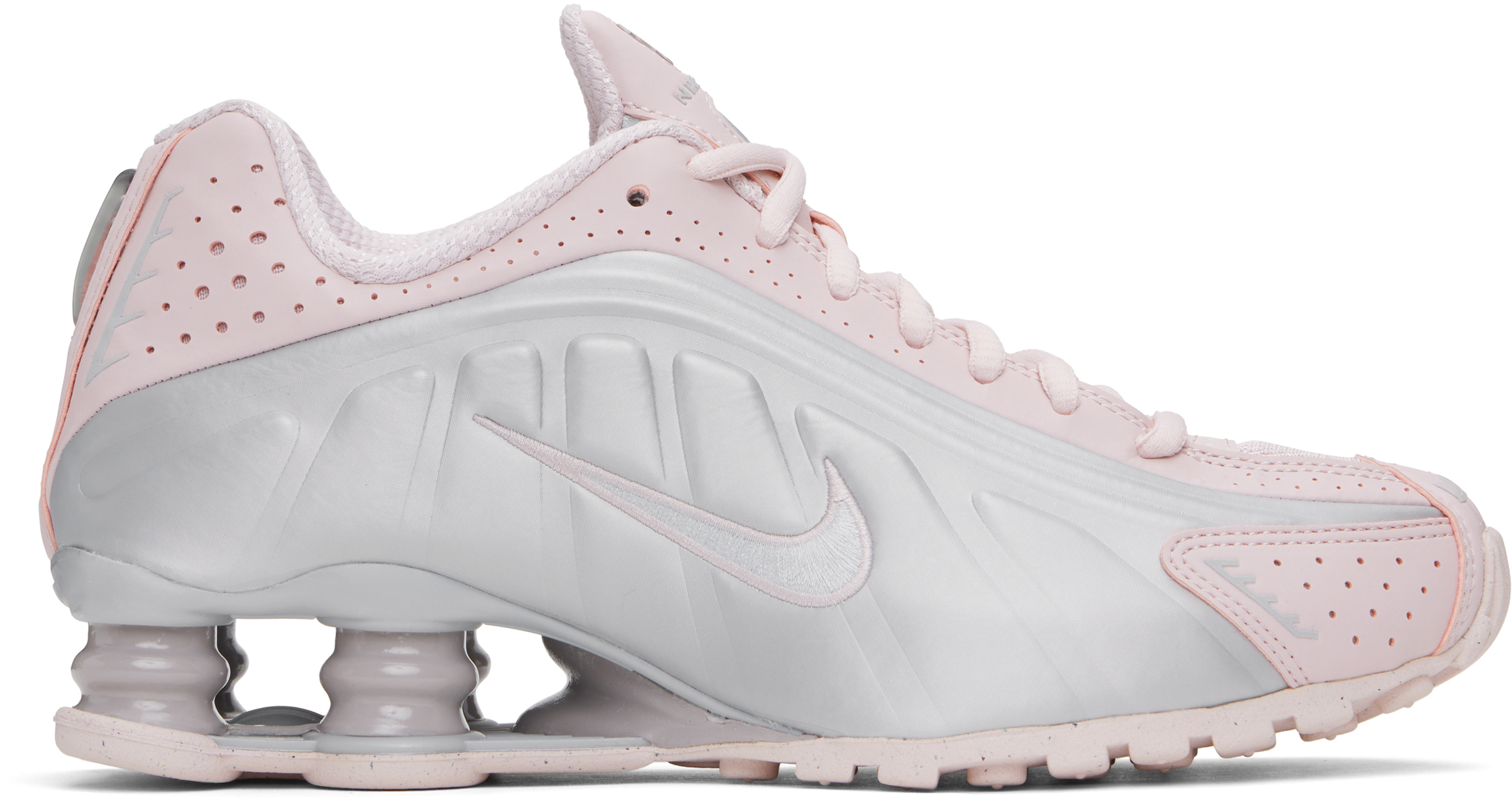 nike silver pink