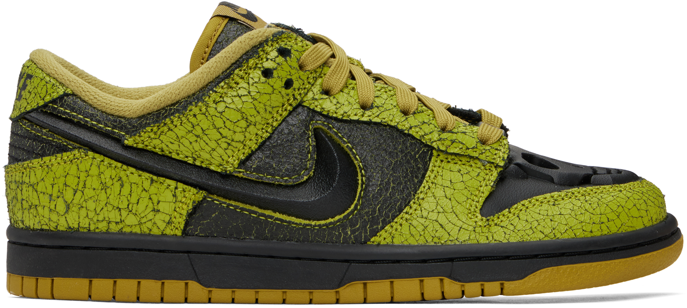 Black & Green Dunk Low 'Halloween' Sneakers