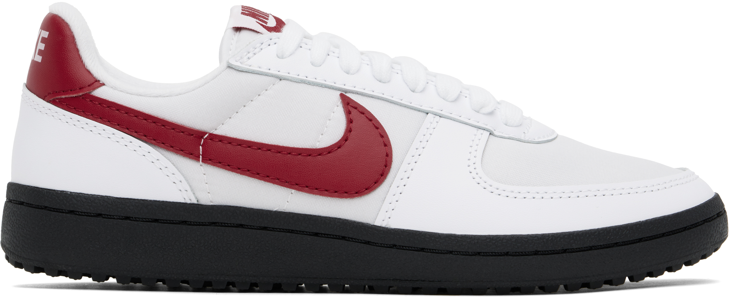 White & Red Field General '82 Sneakers