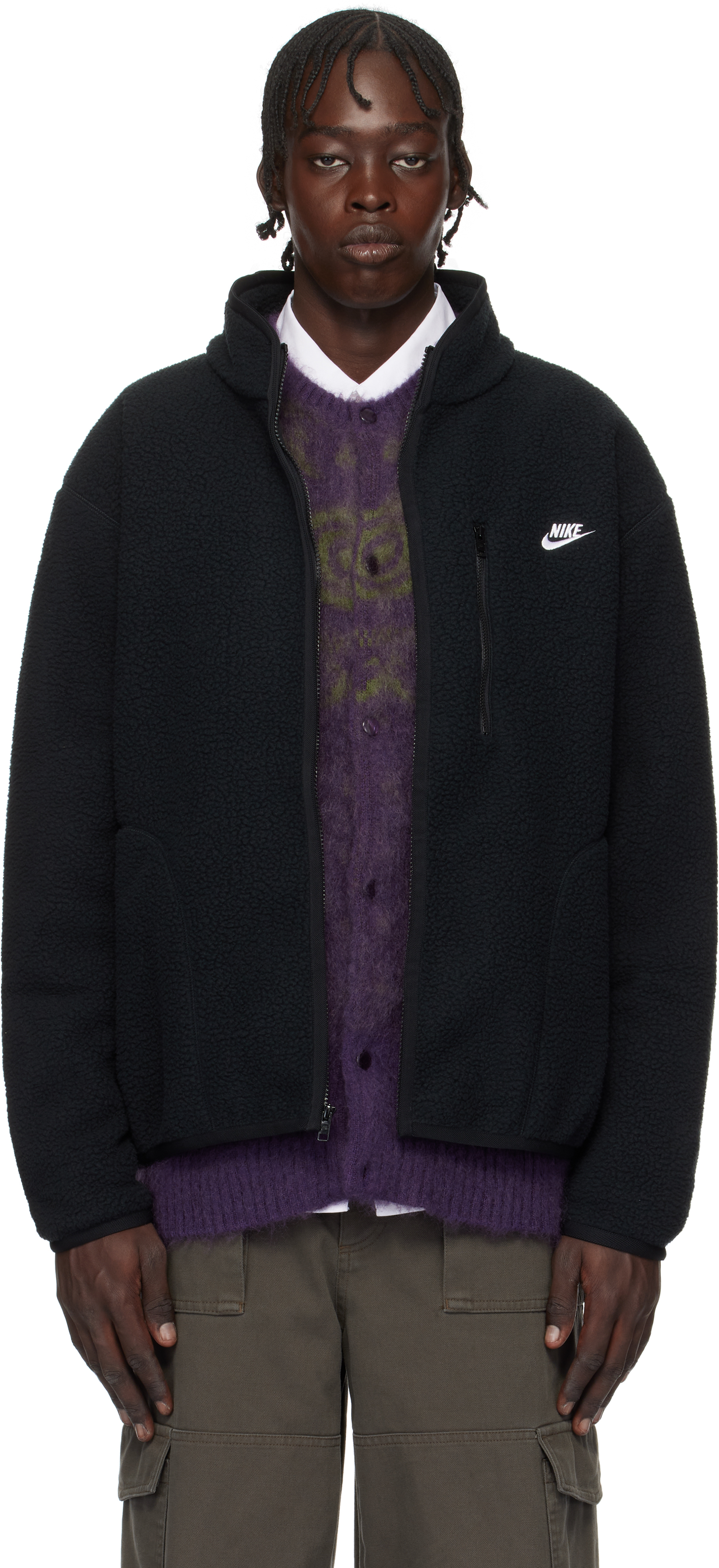 Nike Black Club Winter Jacket SSENSE