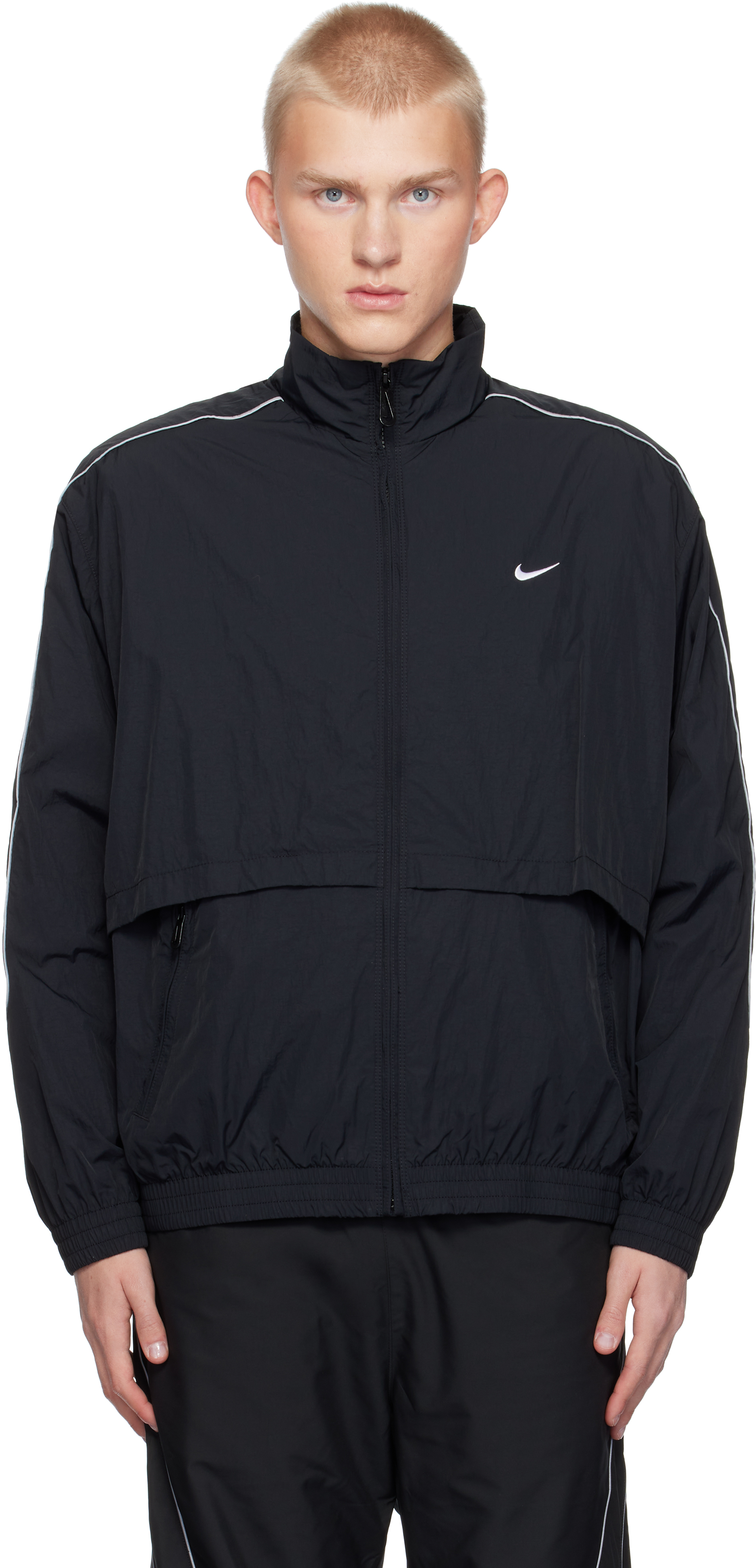 Black Sportswear Solo Swoosh Jacket