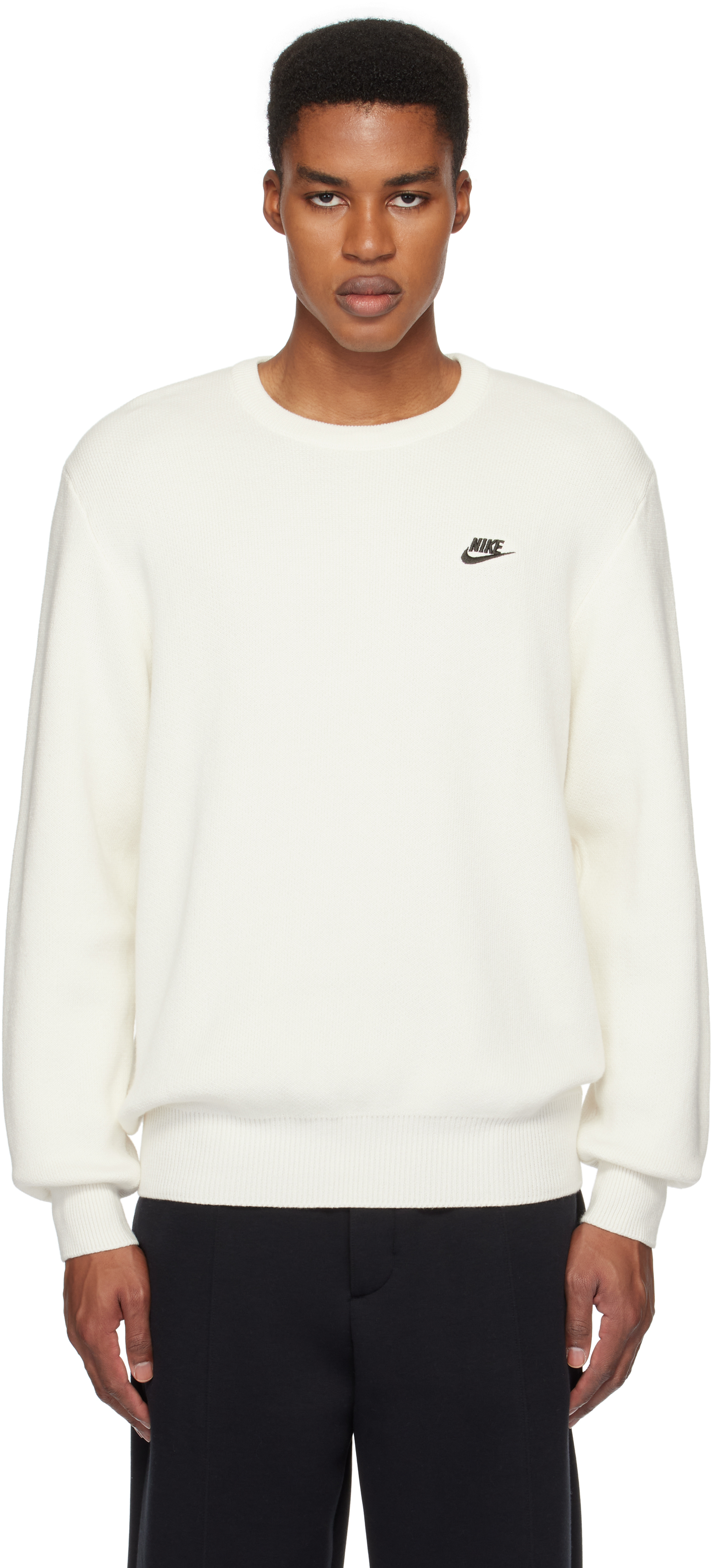 White Club Sweater