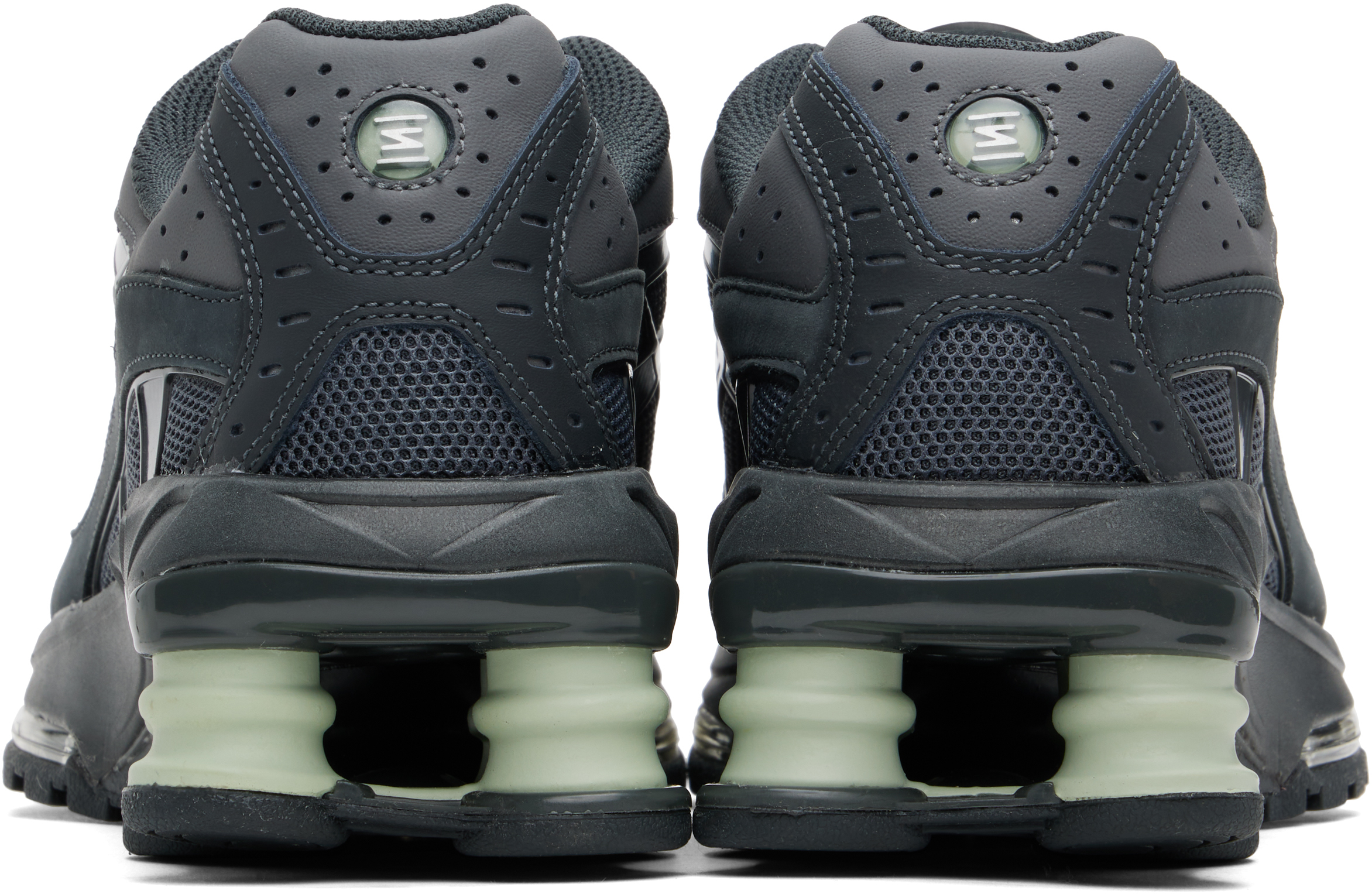 Nike Shox Ride 2 Trainers In Anthracite/jade Hori