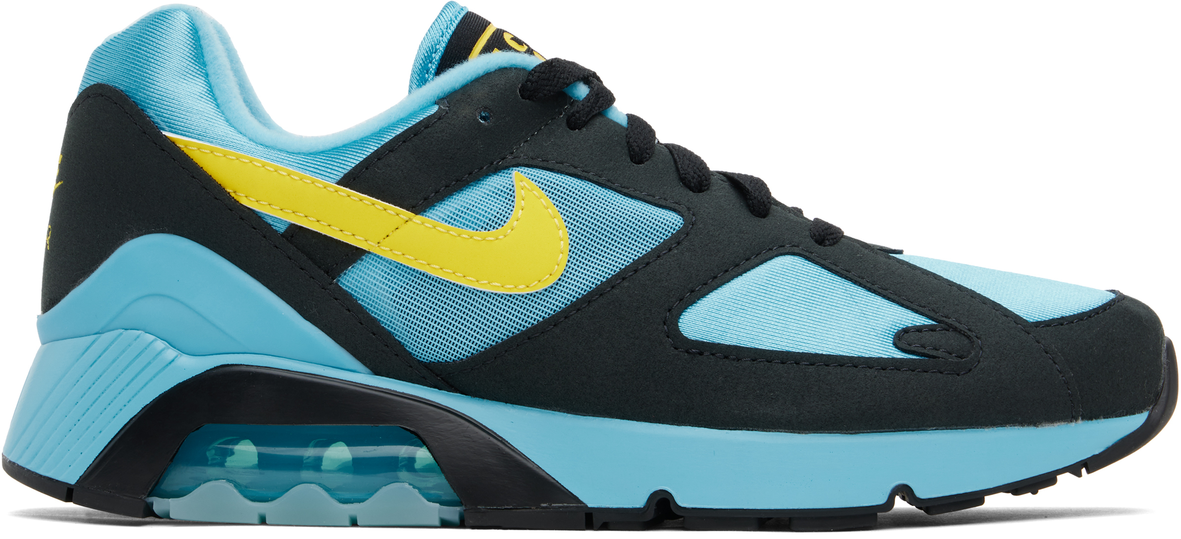 Nike Man Sneakers Azure Size 9 Textile Fibers In Baltic Blue/lighteni