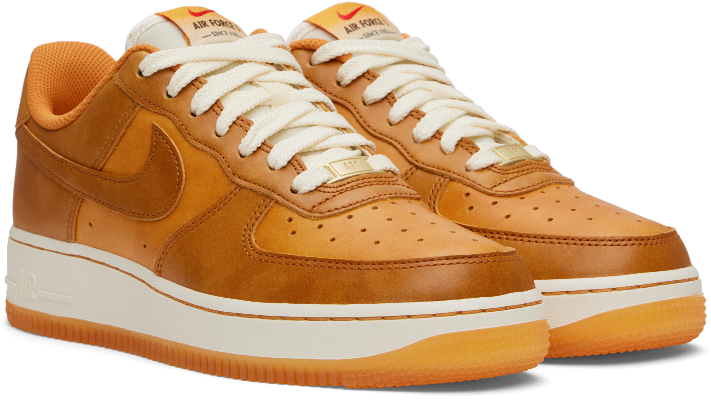 Nike Air Force 1  07 Lv8 Sneakers Russet / Sunset In Sunset/russet-cacao