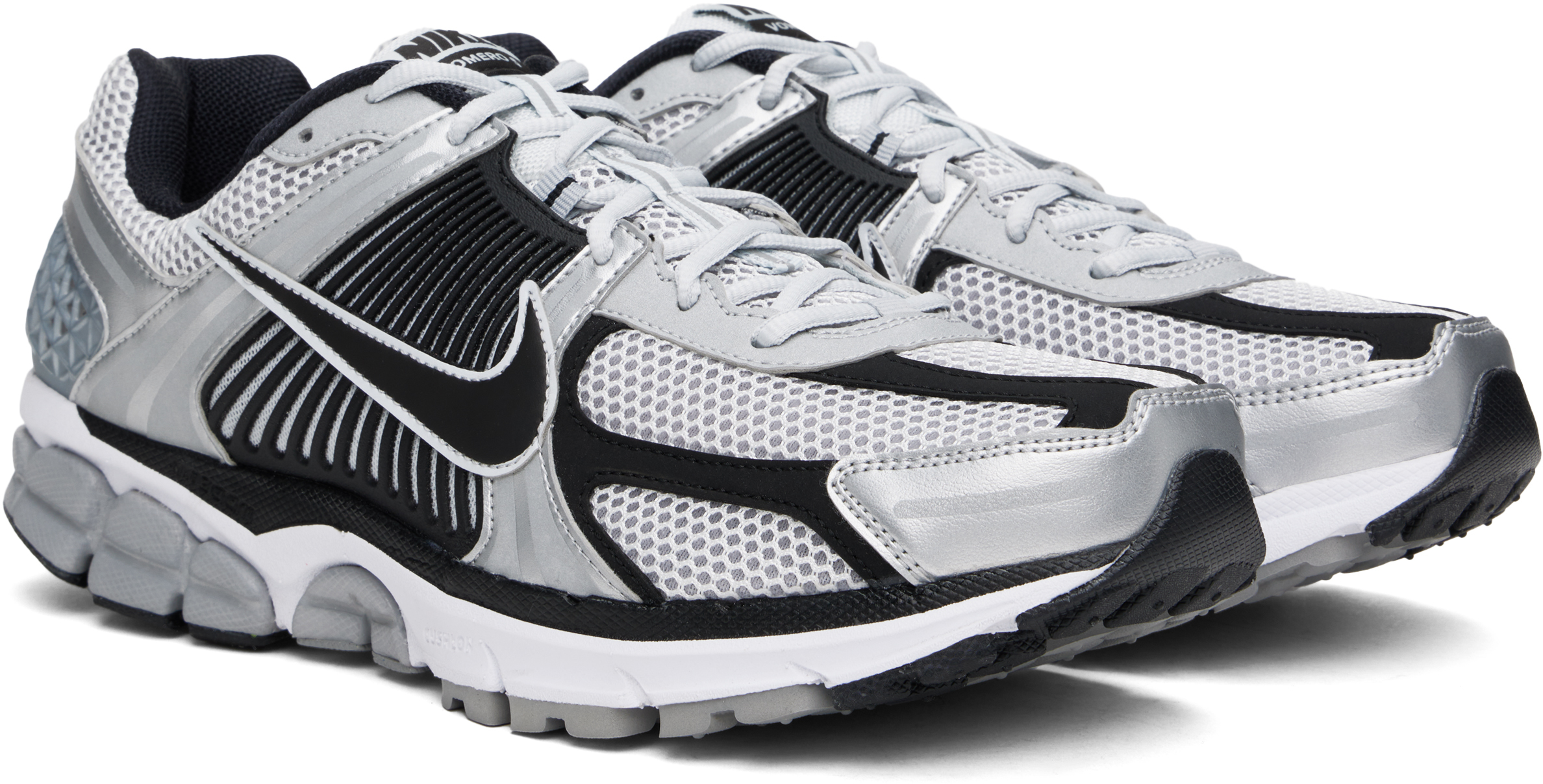 Nike Vomero 5 Sneaker In Metallic Silver/blac