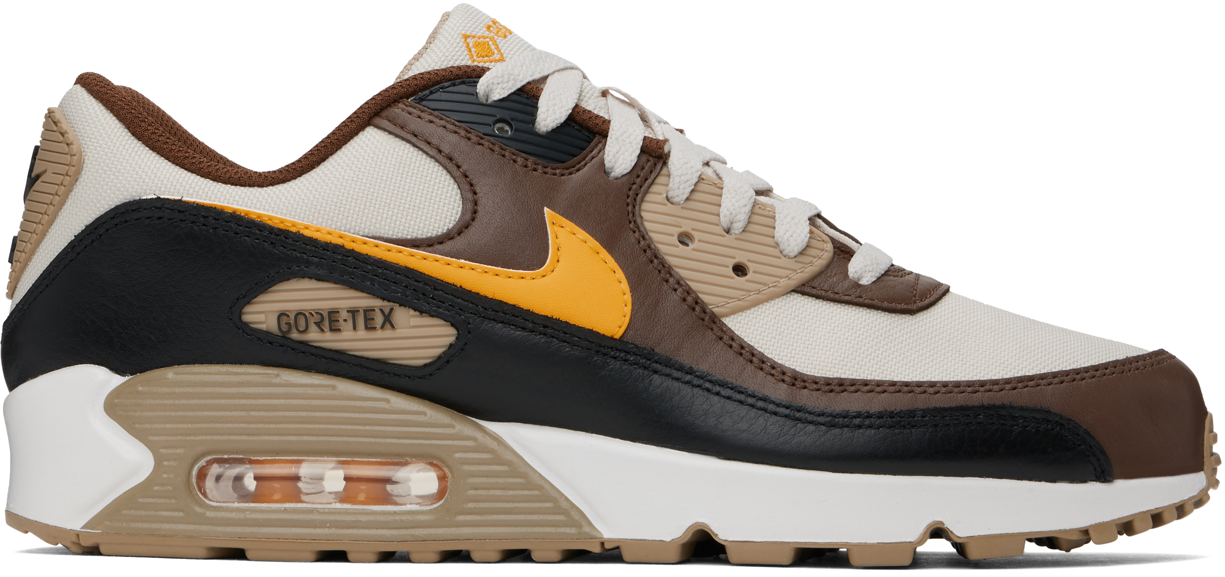 Brown & Khaki Air Max 90 GORE-TEX Sneakers